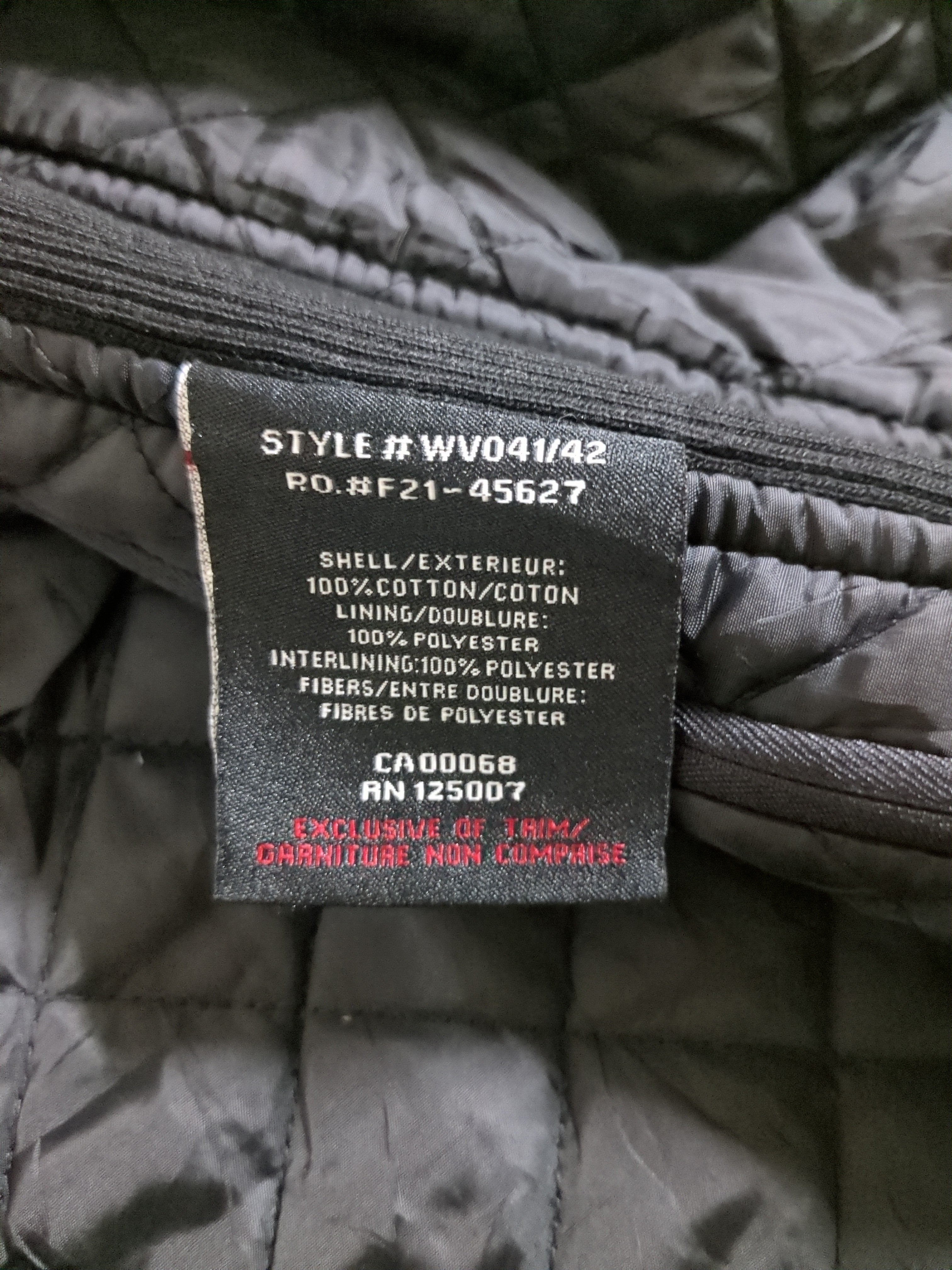 Tough Duck Quilt Lined Moto Vest - (XL)
