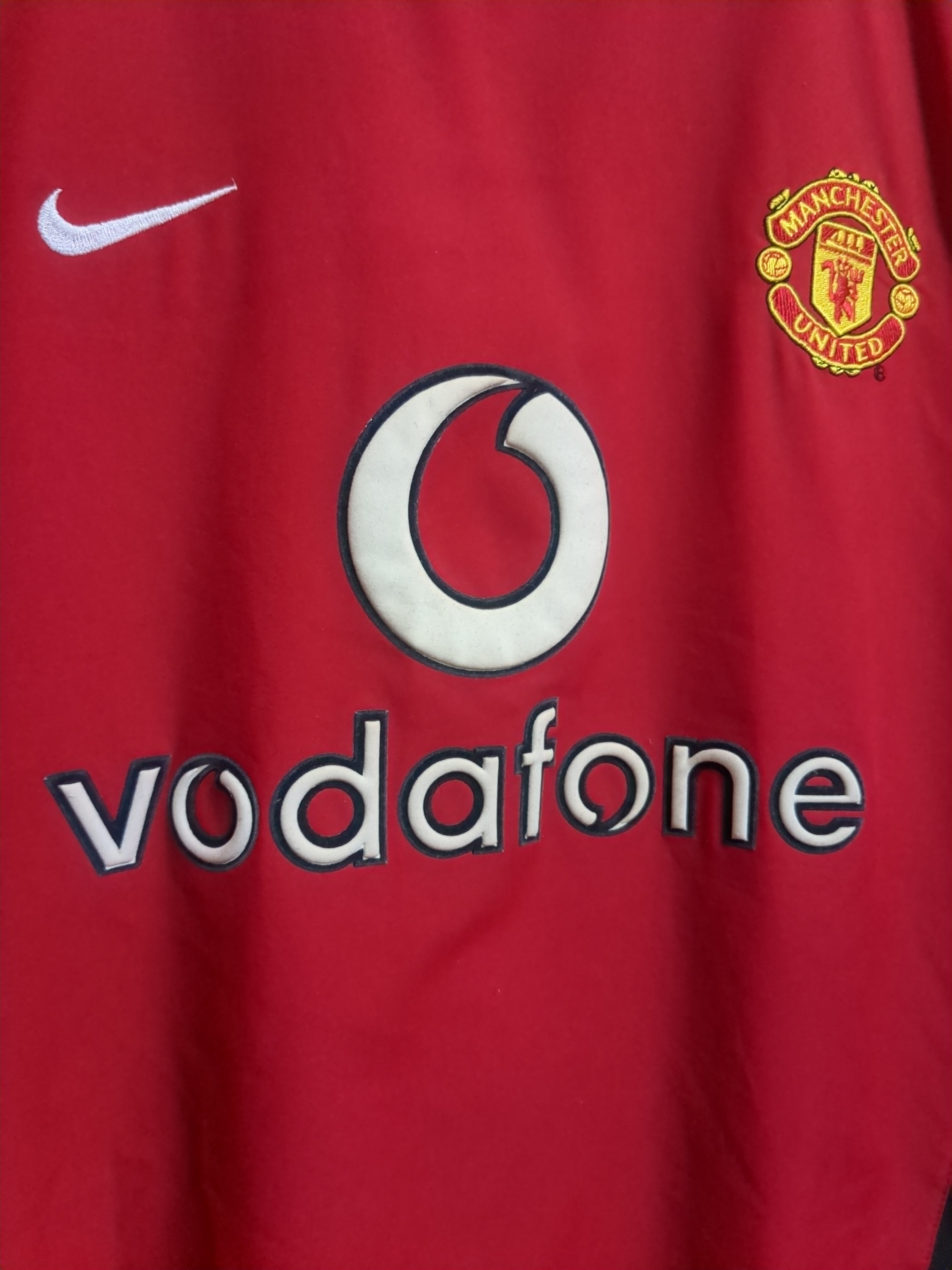 2002-04 Nike Manchester United Home Shirt - (S)
