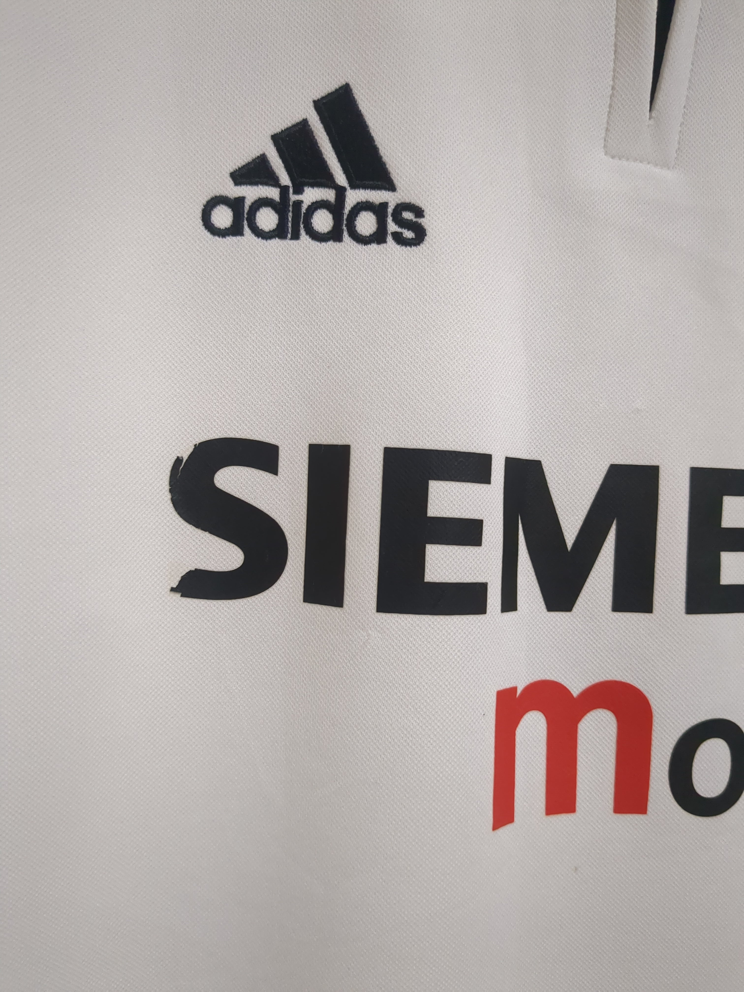 2003-04 Adidas Real Madrid Home Shirt #9 Ronaldo - (S)