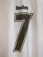 NFL Team Apparel 00s Pittsburgh Steelers #7 Roethkisberger Merchandise Jersey - (M)