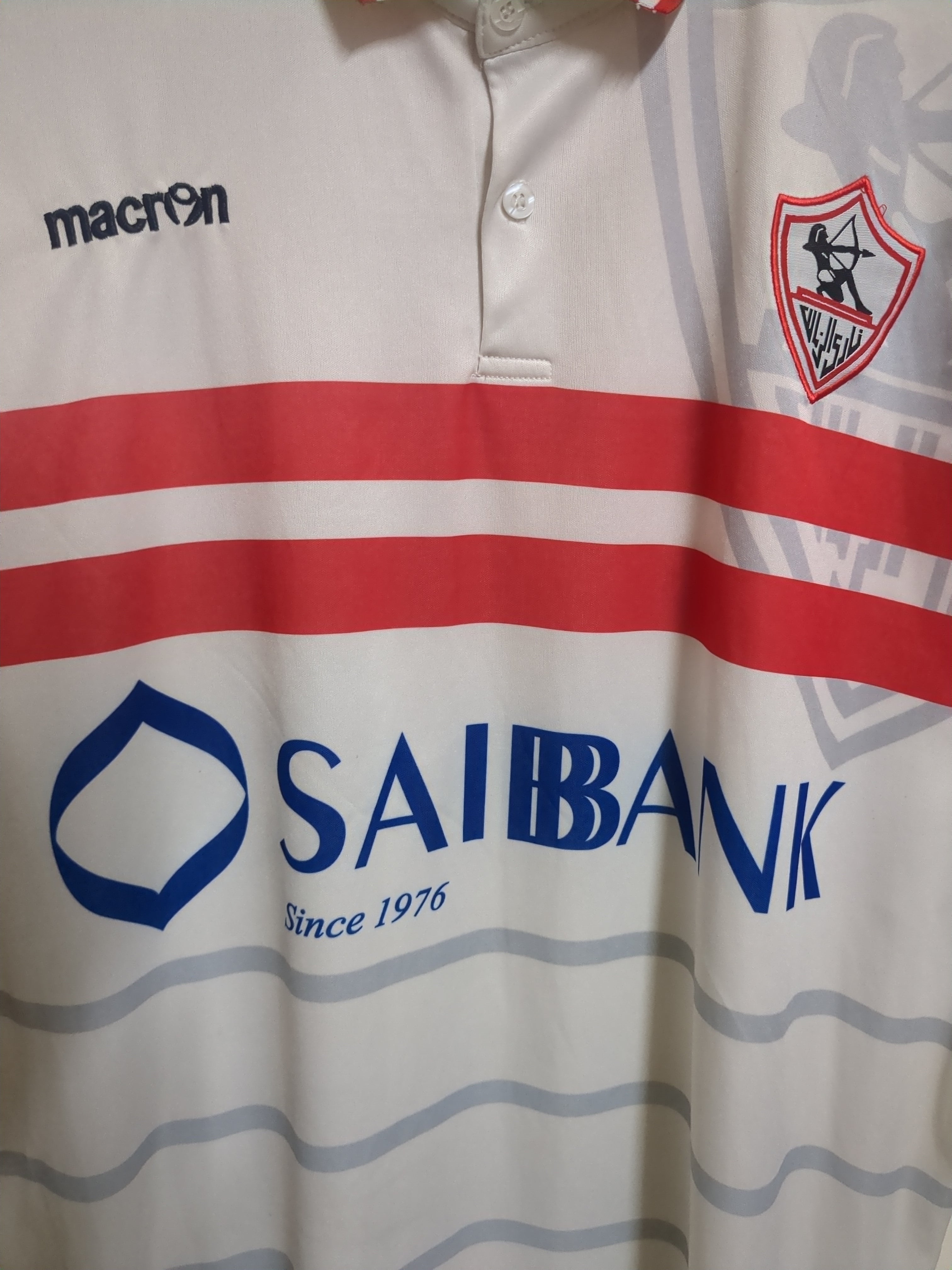 2015-16 Macron Zamalek SC Home Shirt - (L)