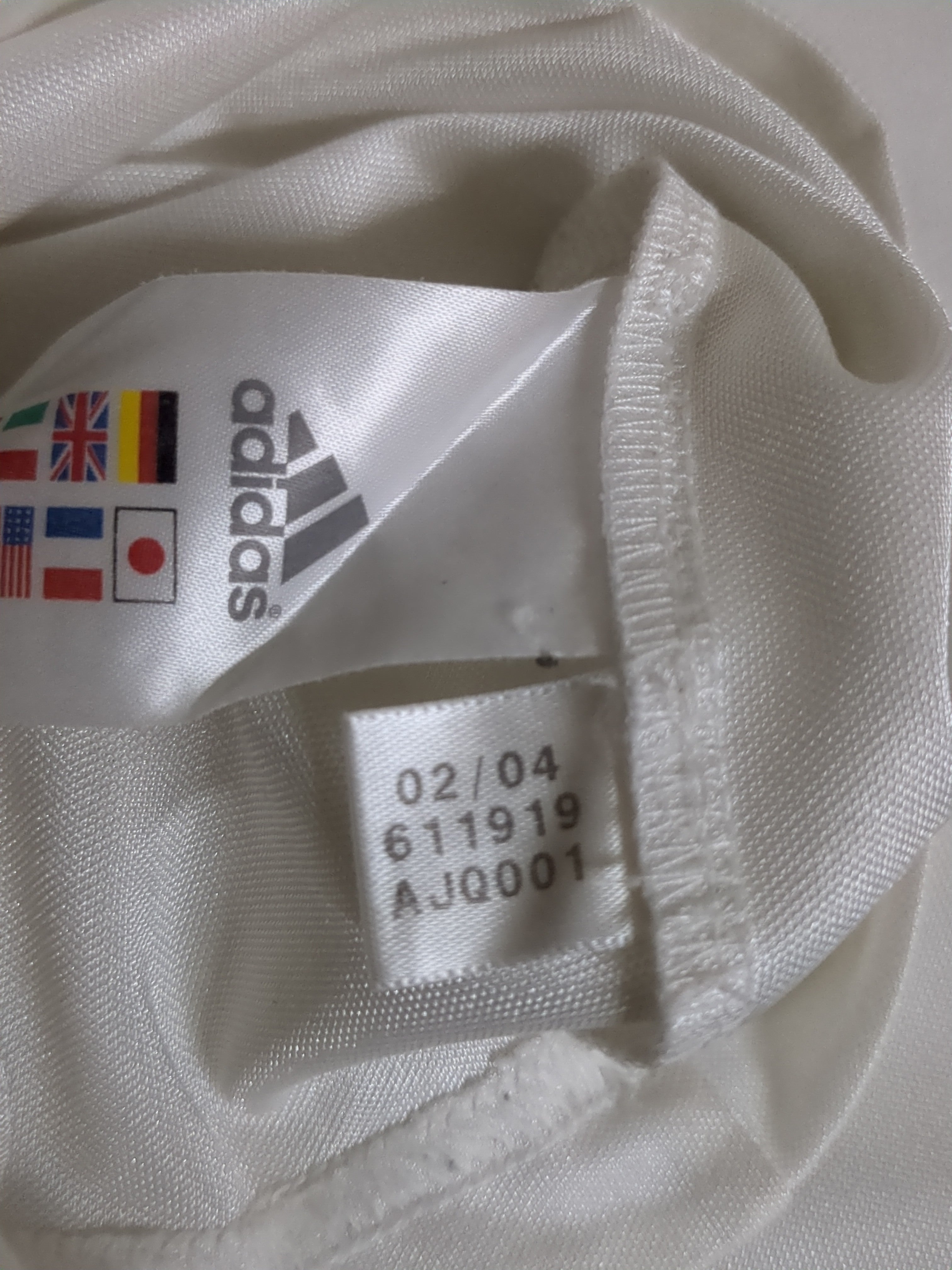 2003-04 Adidas France Training Shirt - (L)