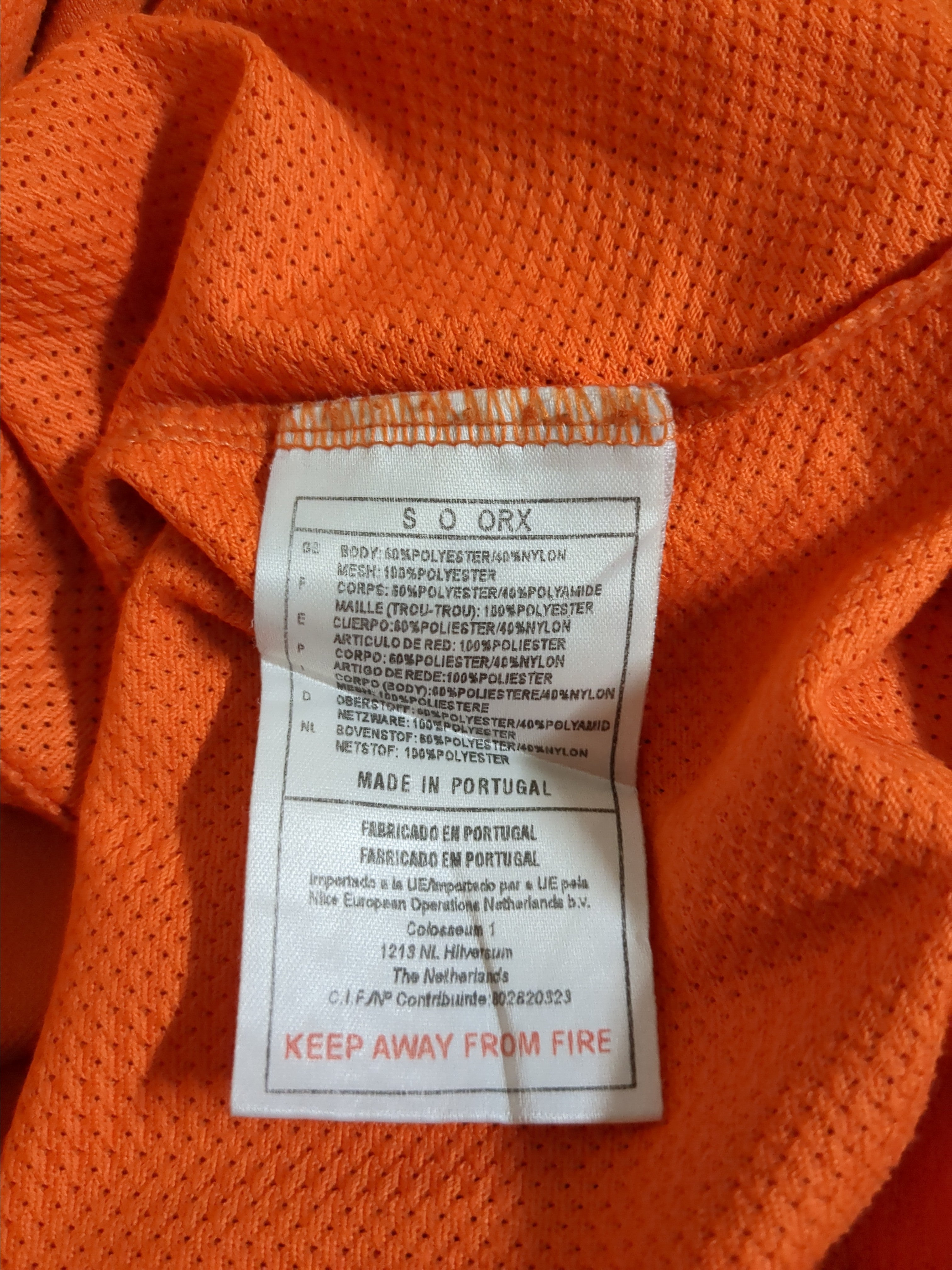 2000-02 Nike Netherlands Home Shirt - (XL)