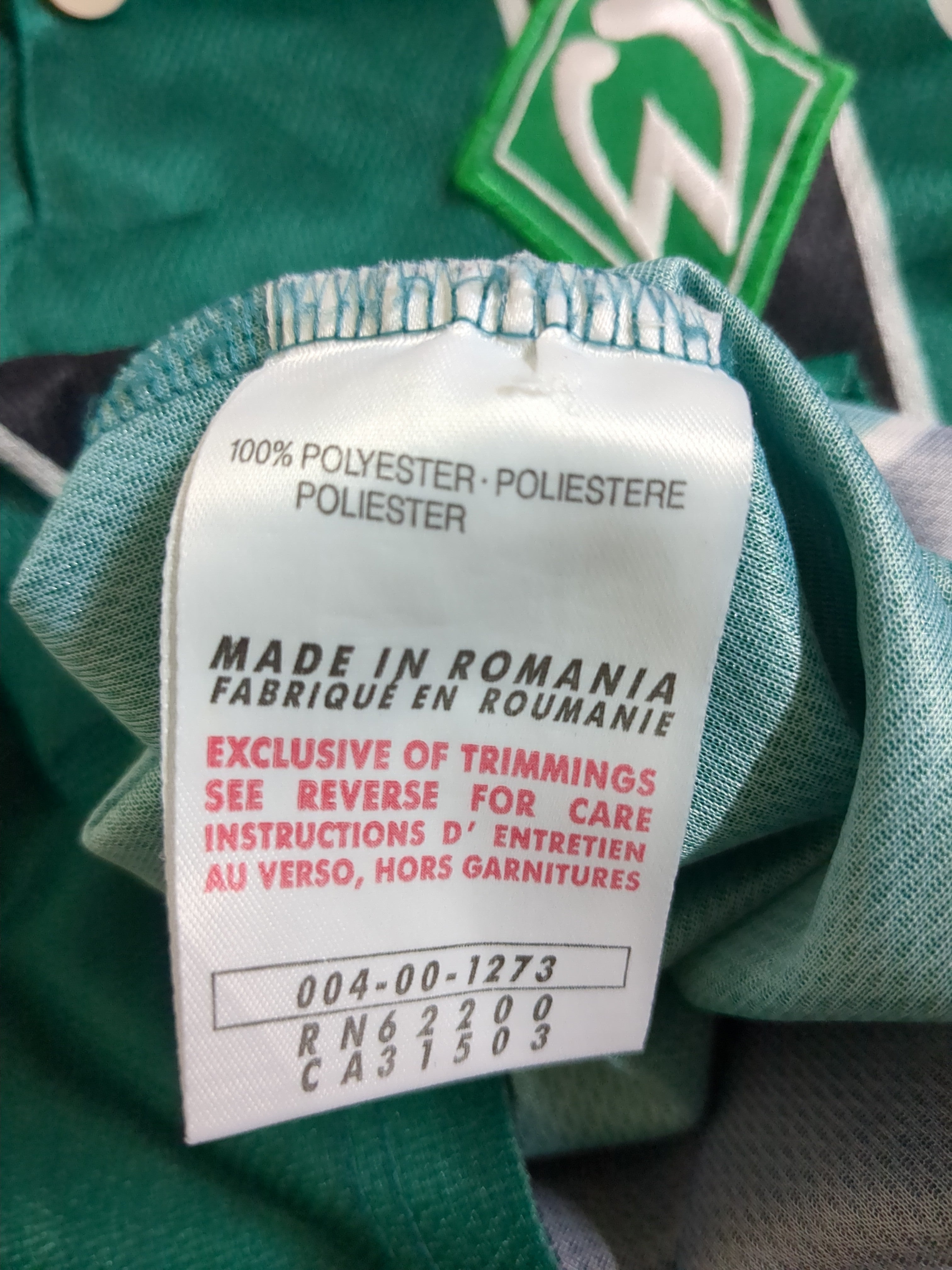 1999-00 Puma Werder Bremen Home Shirt - (M)