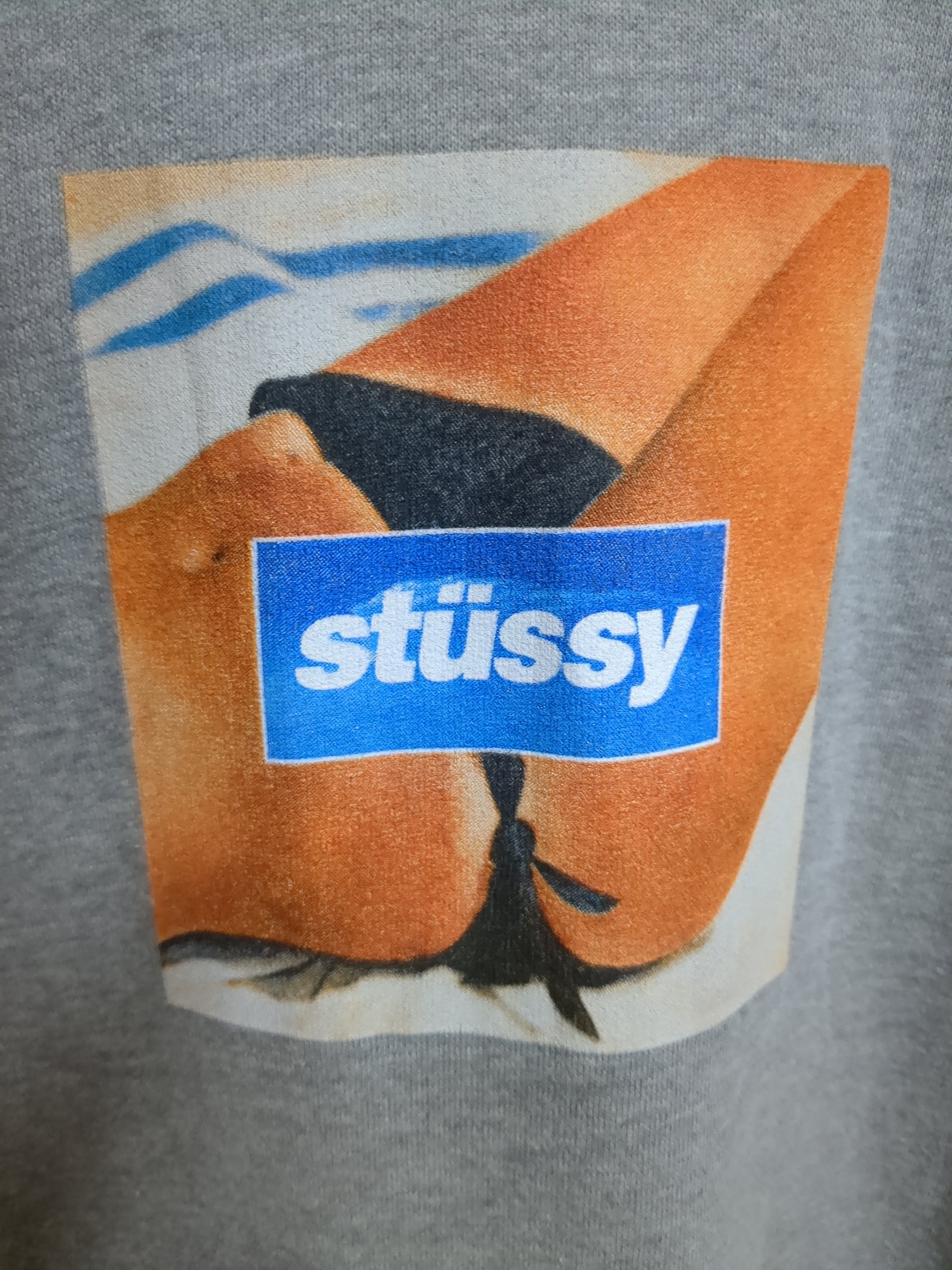Stussy Graphic Logo Hooded Sweatshirt - (L)