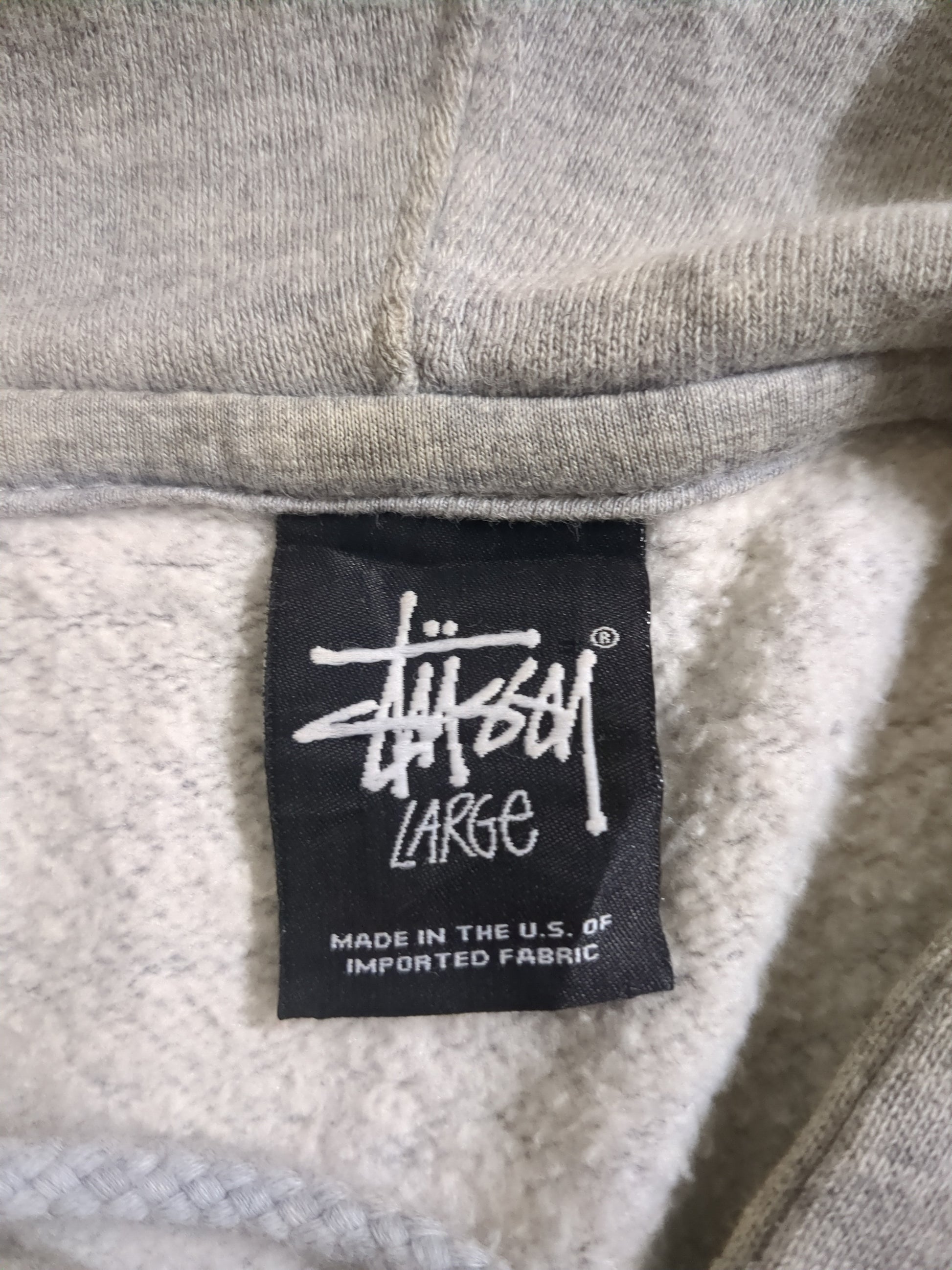 Stussy Graphic Logo Hooded Sweatshirt - (L)