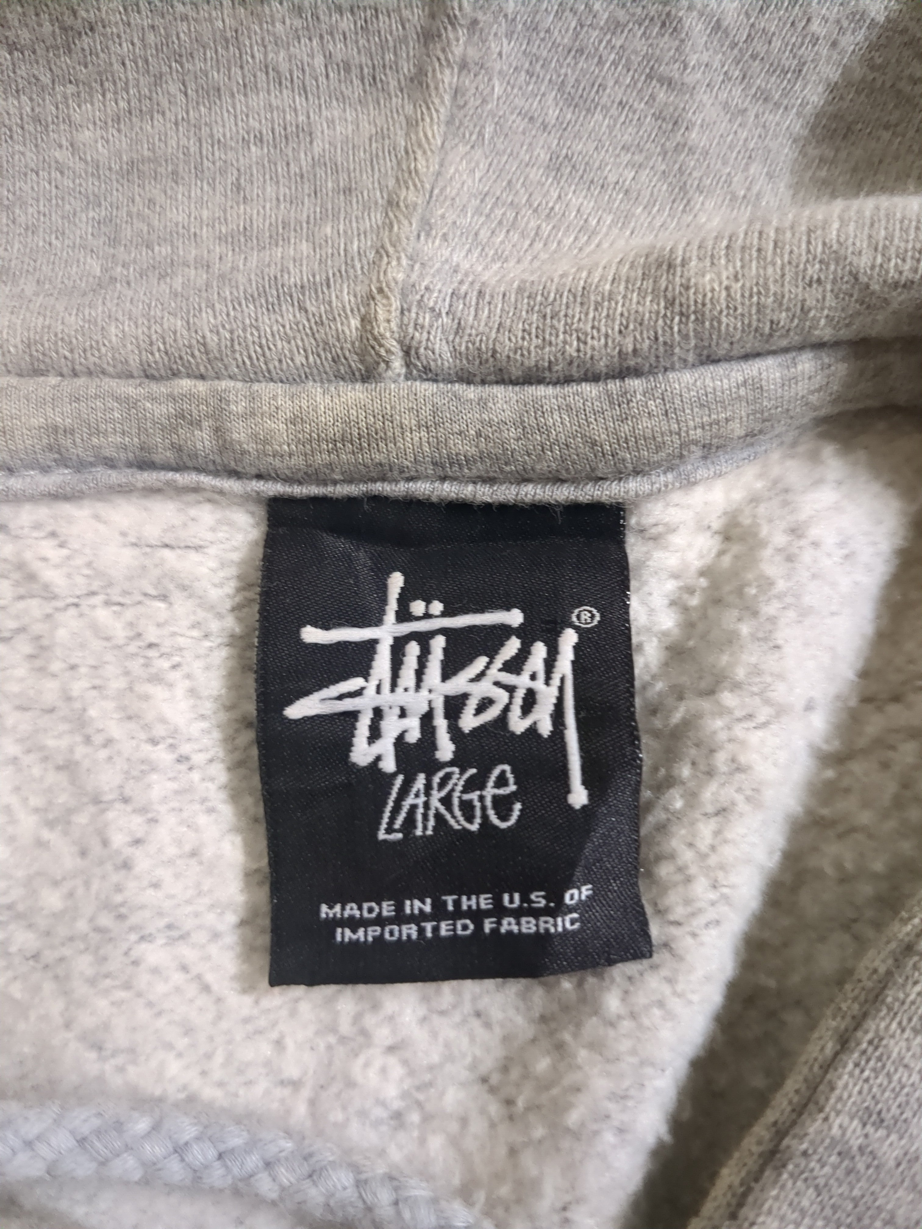 Stussy Graphic Logo Hooded Sweatshirt - (L)