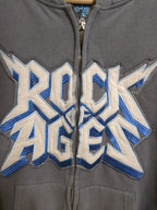Rock of Ages Hooded Zip Jacket - (M)