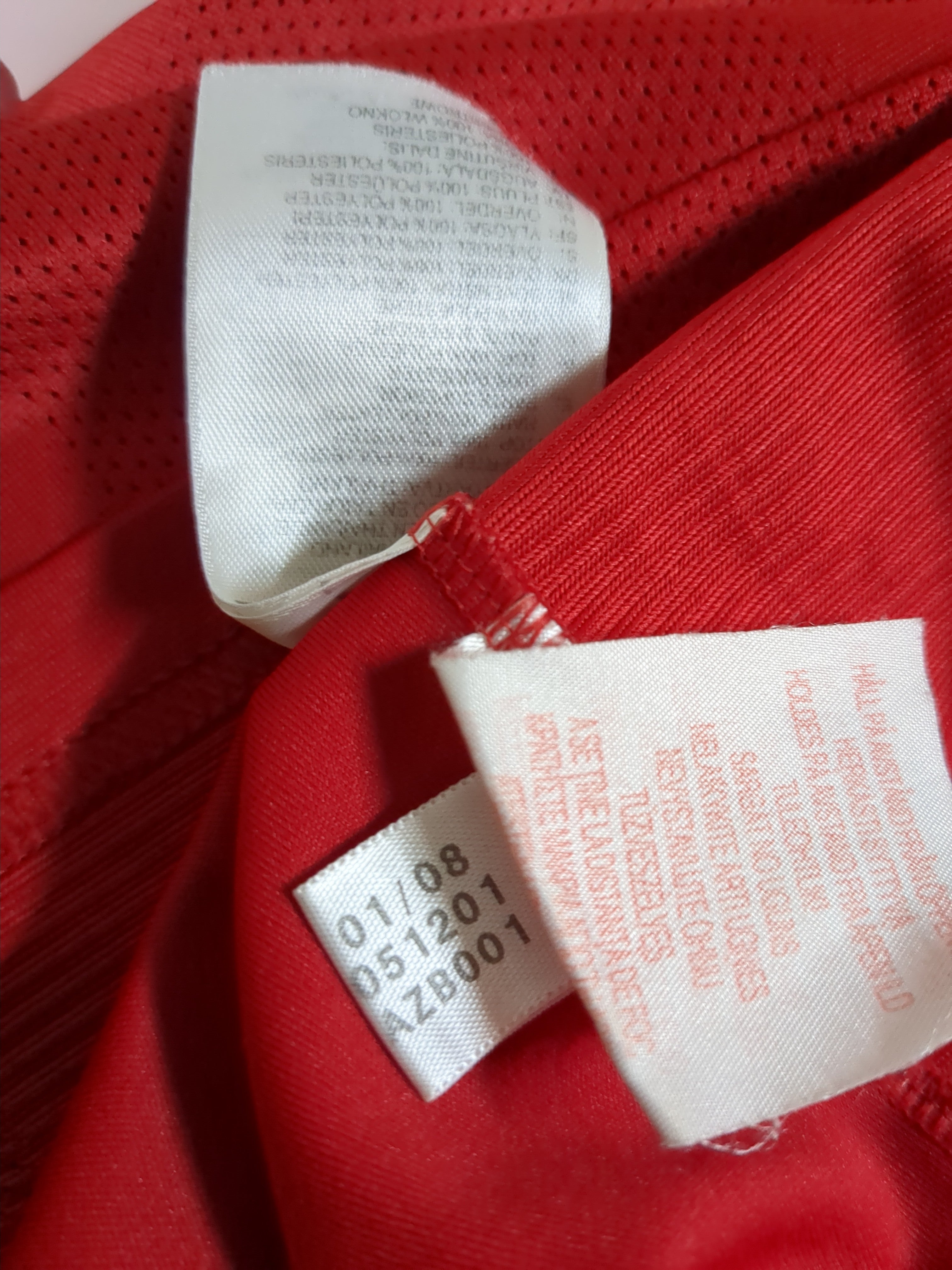 2008-10 Adidas Liverpool Home Shirt #19 Babel - (S)