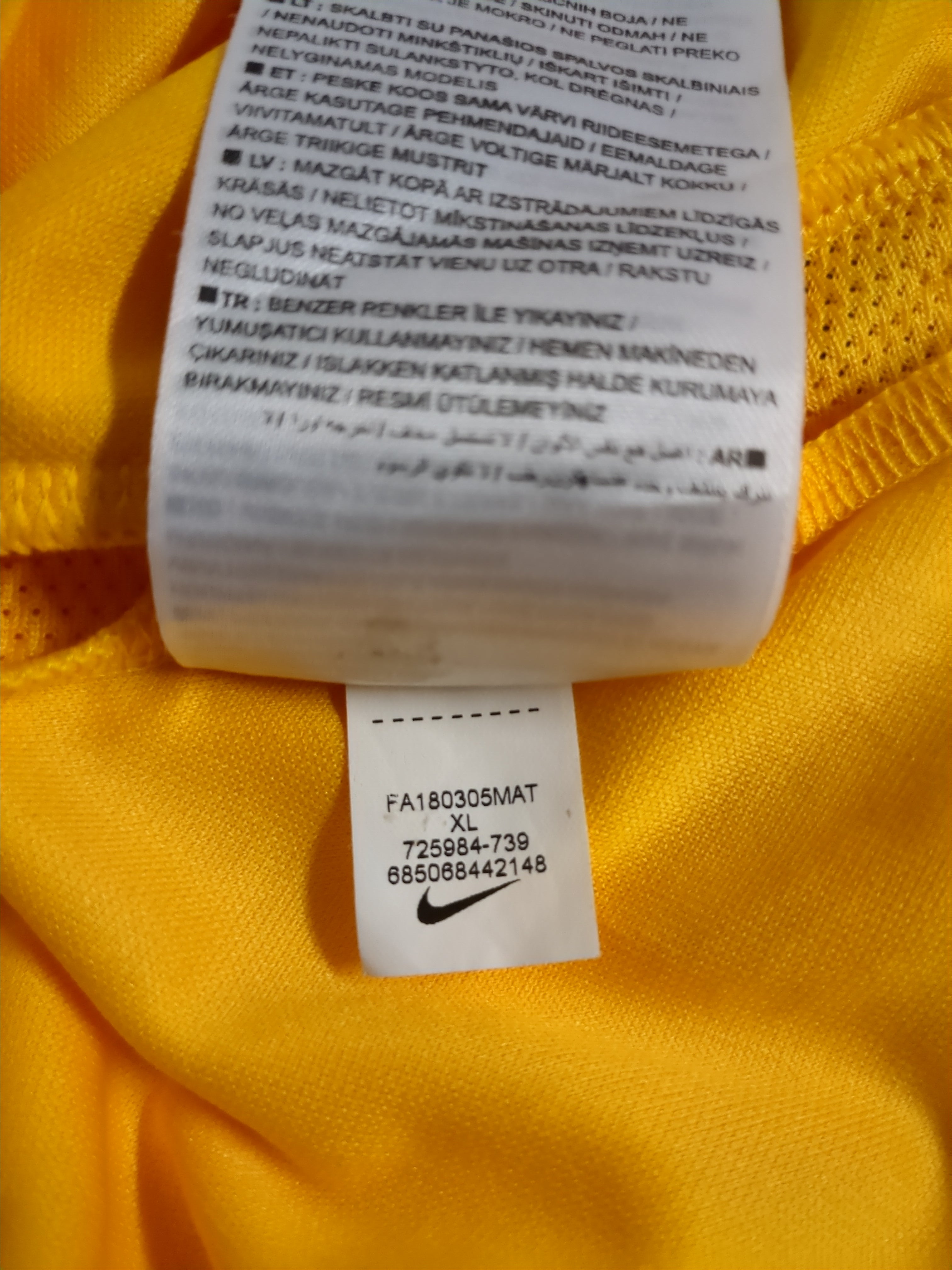 2019-20 Nike Portsmouth Community Away Shirt #15 - (S)