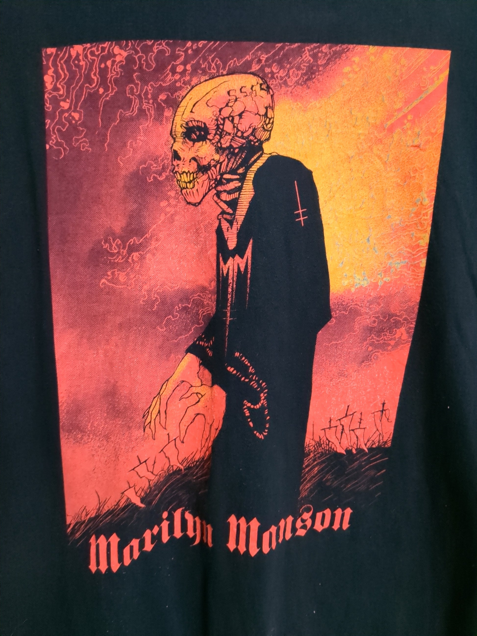 Bay Island Marilyn Manson Mad Monk Tee - (M)