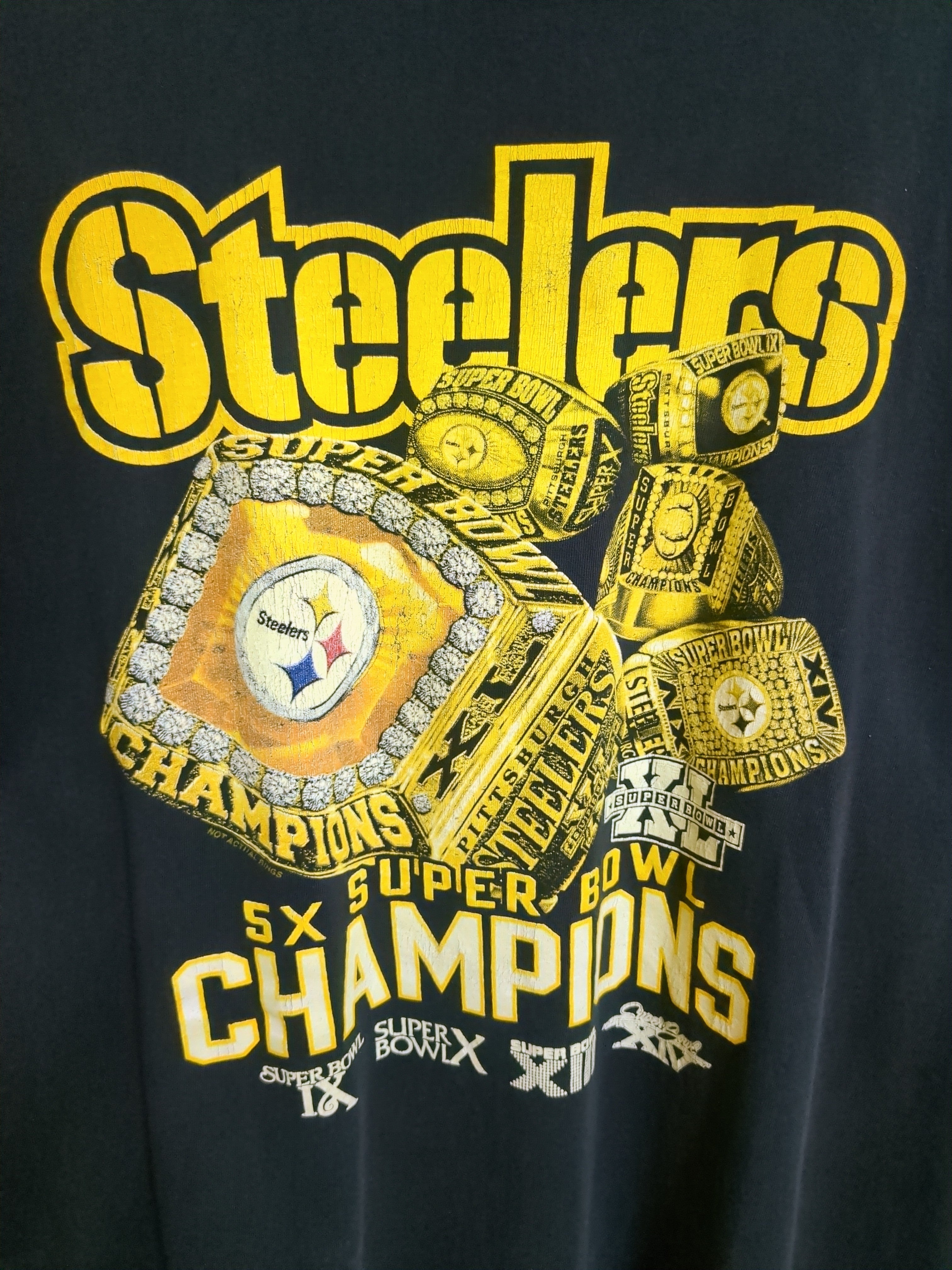 Delta Pro Weight 2005 Pittsburgh Steelers 5X Tee - (XL)