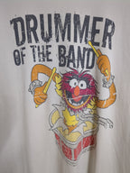 The Muppets 90s Drummer of the Band Single Stitch Tee - (L)
