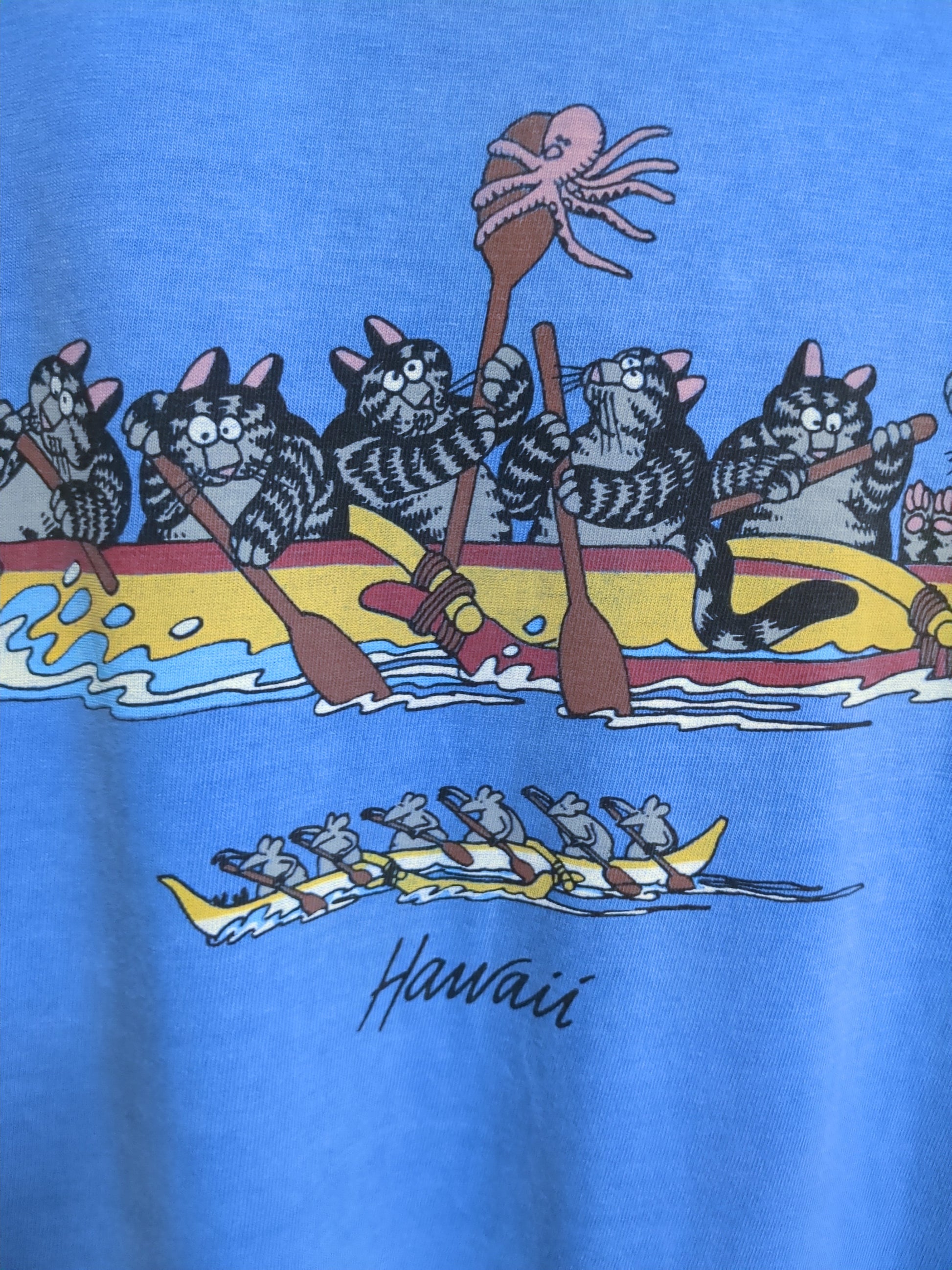 Crazy Shirt 90s B.Kilban Catt Rowing Tee - (M)