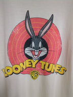 Looney Tunes Bugs Bunny Circle Logo Tee - (L)