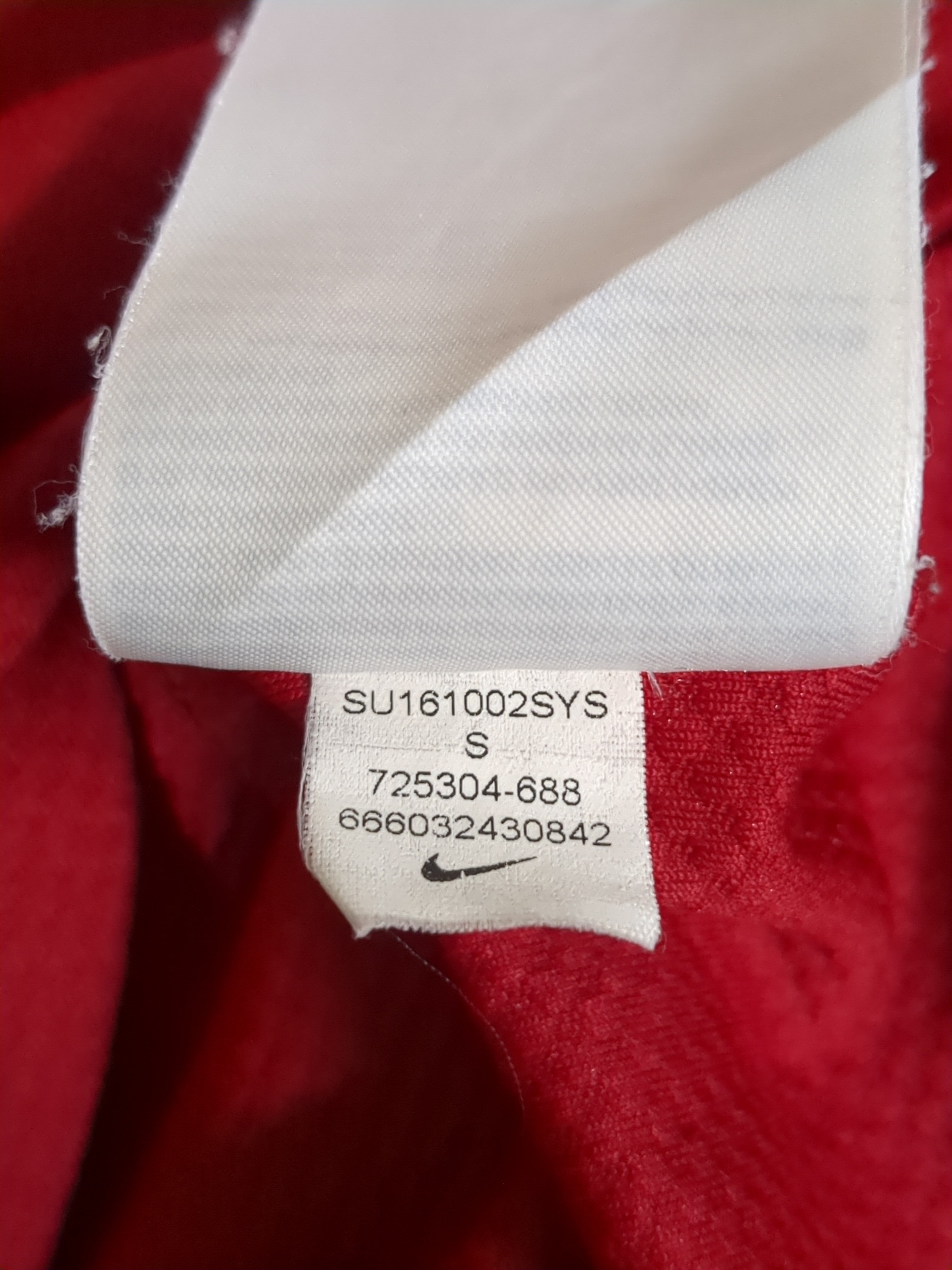 2016-17 Nike England 1/4 Zip Training Top - (S)