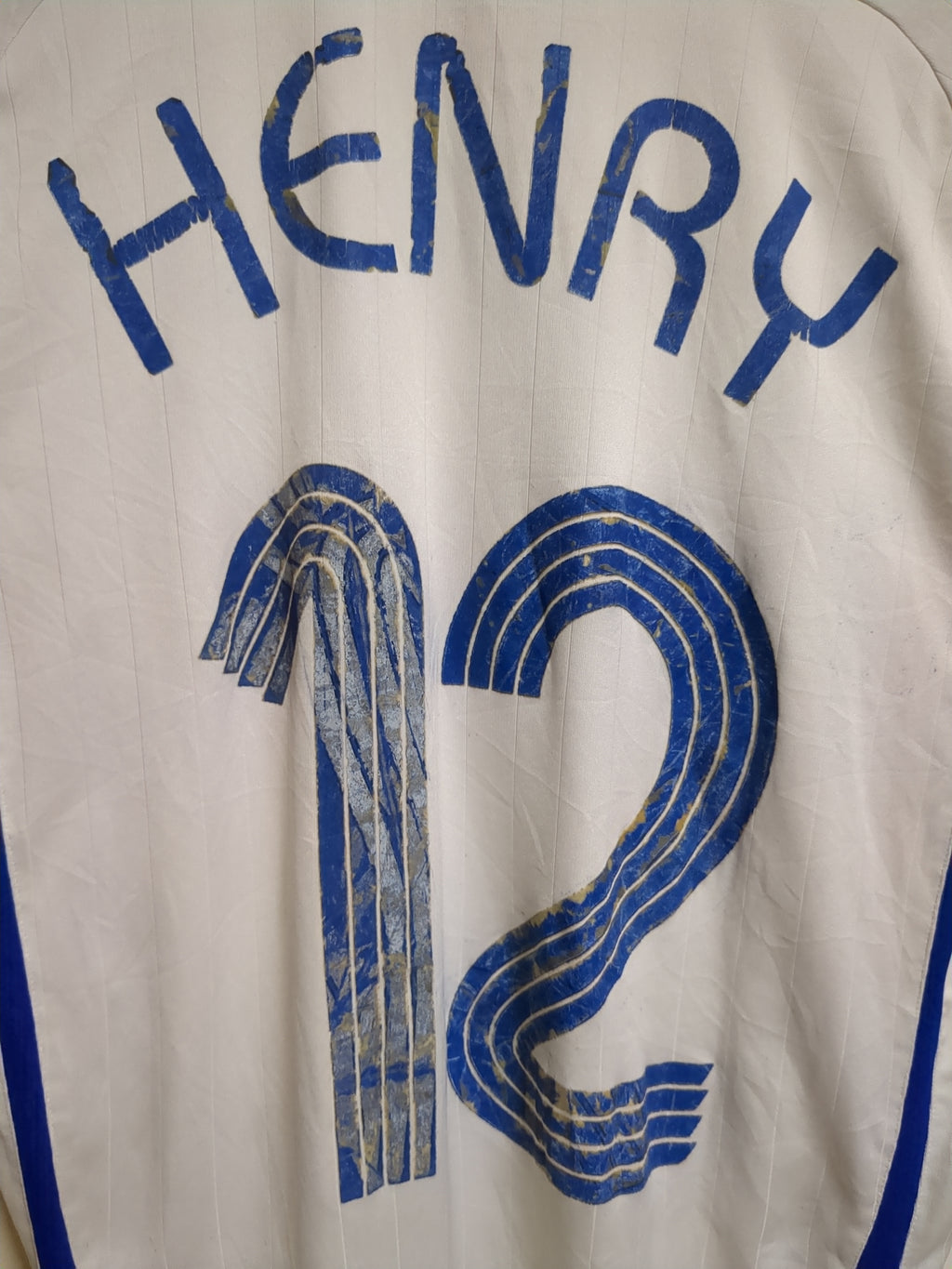 2006-07 Adidas France Away Shirt #12 Henry - (S)