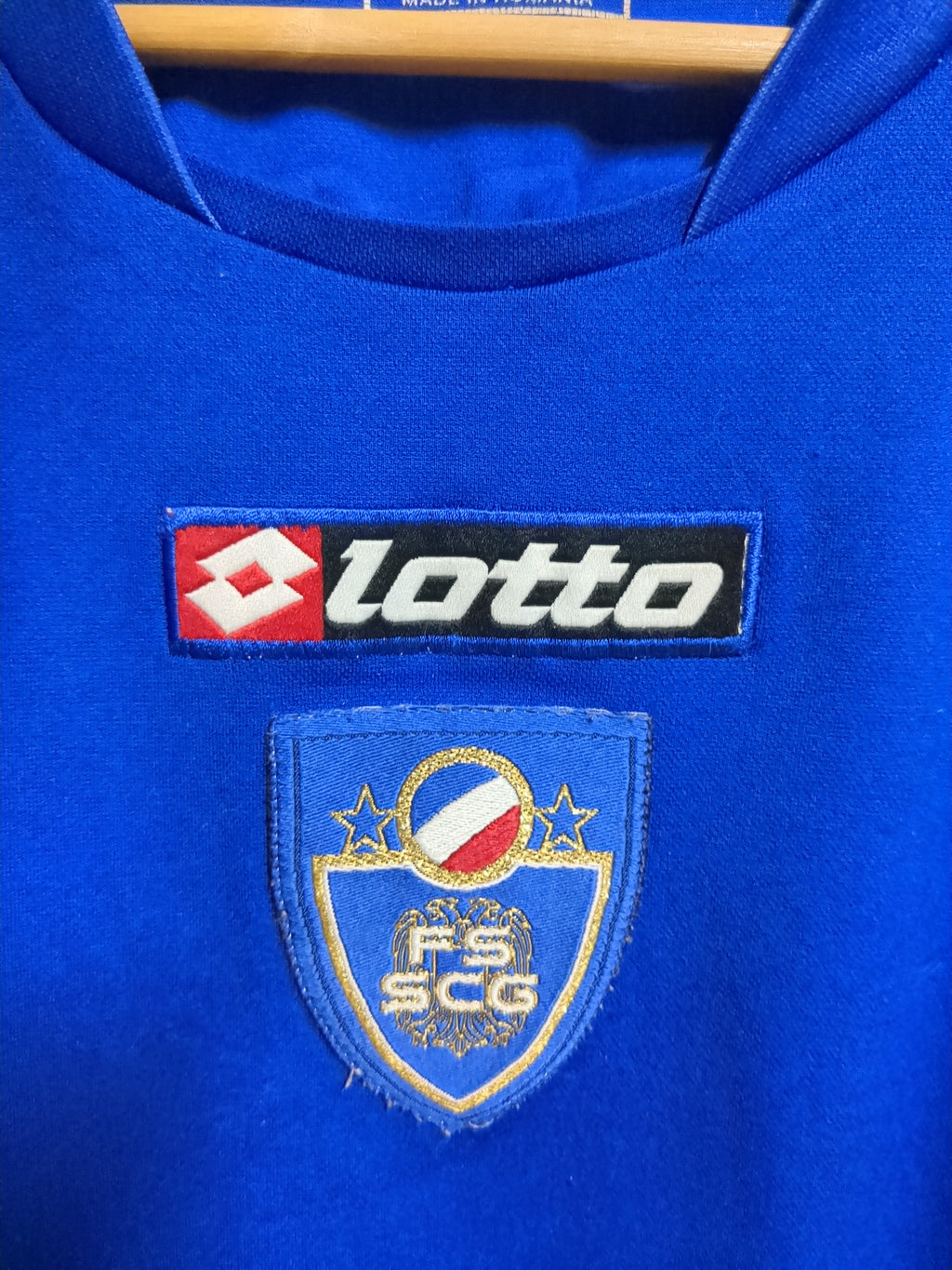 2005-06 Lotto Serbia & Montenegro Home Shirt #10 - (L)