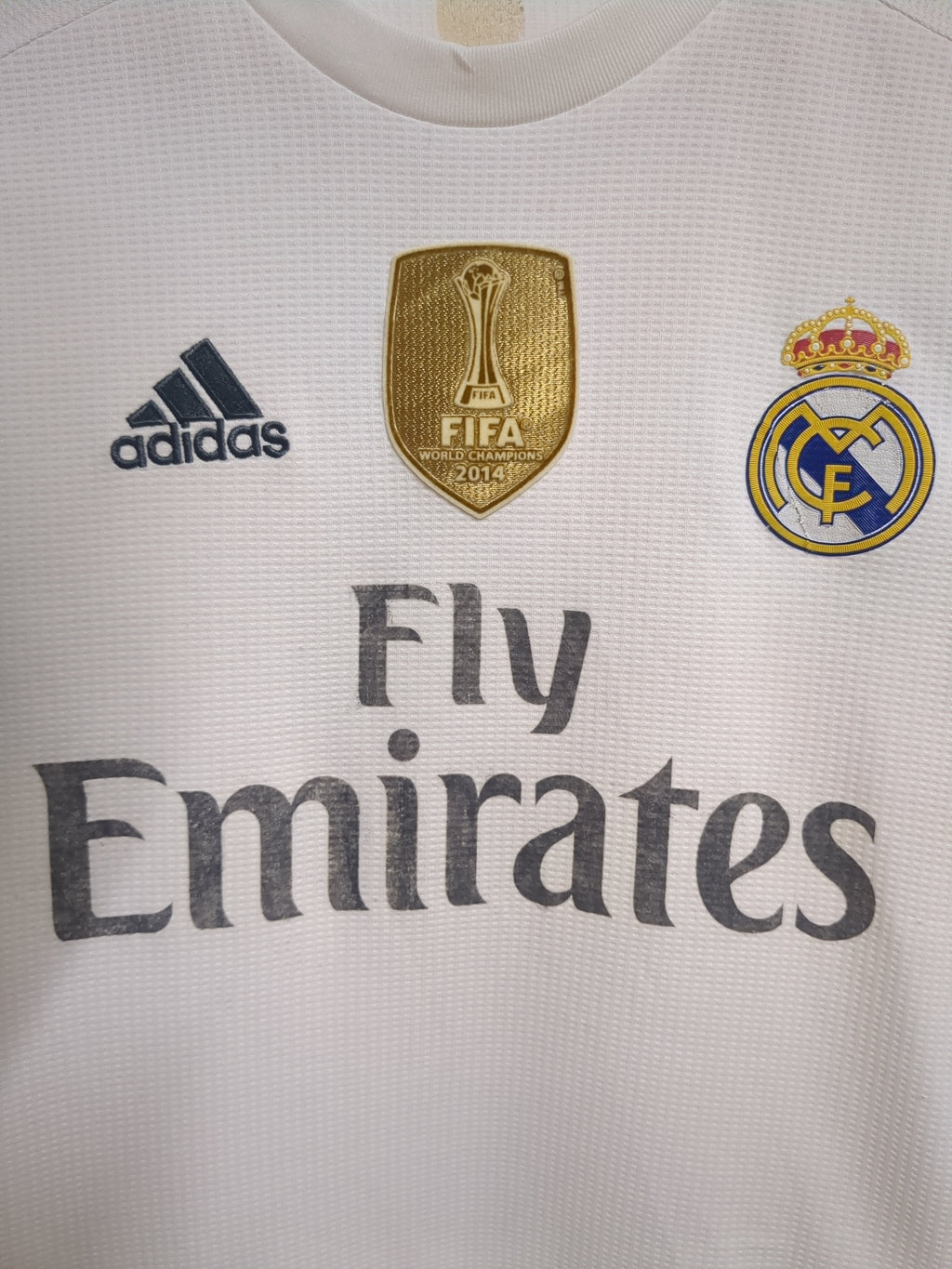 2015-16 Adidas Real Madrid Home Shirt #7 Ronaldo - (S)
