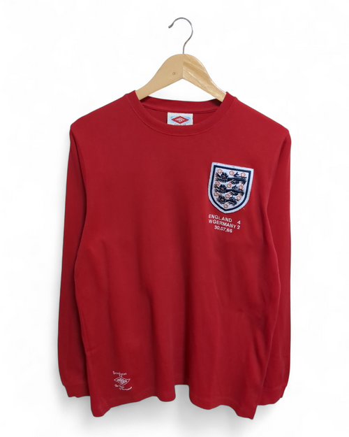 2010 '1966' Umbro England Reissue Away L/S Shirt #6 - (L)