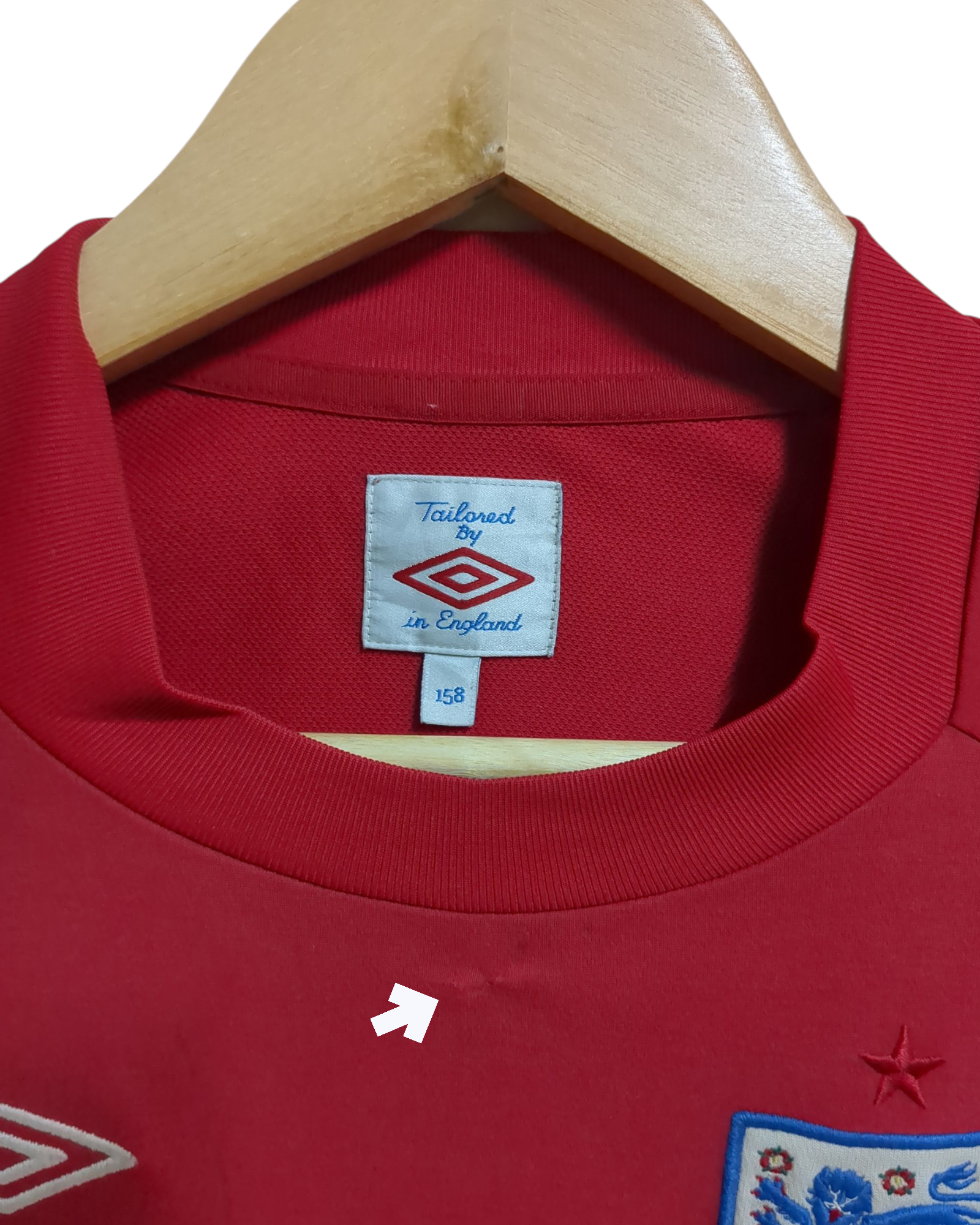 2010-11 Umbro England Away Shirt - (XS)