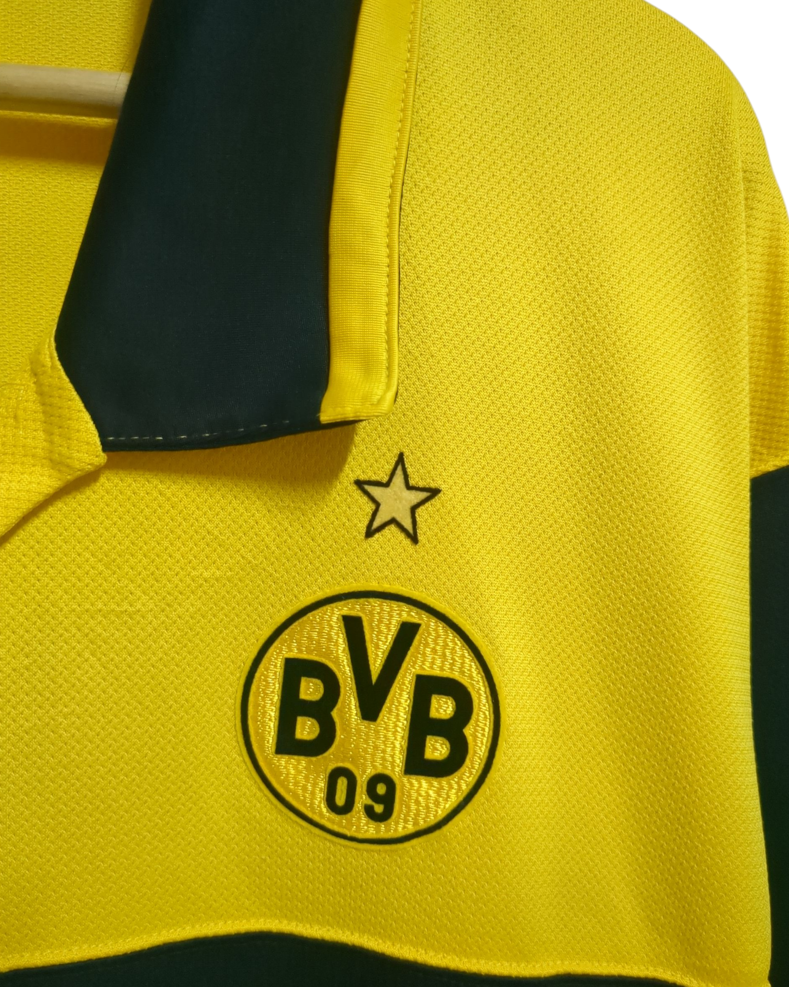 2007-08 Nike Borussia Dortmund Home Shirt #17 Dede - (XL)