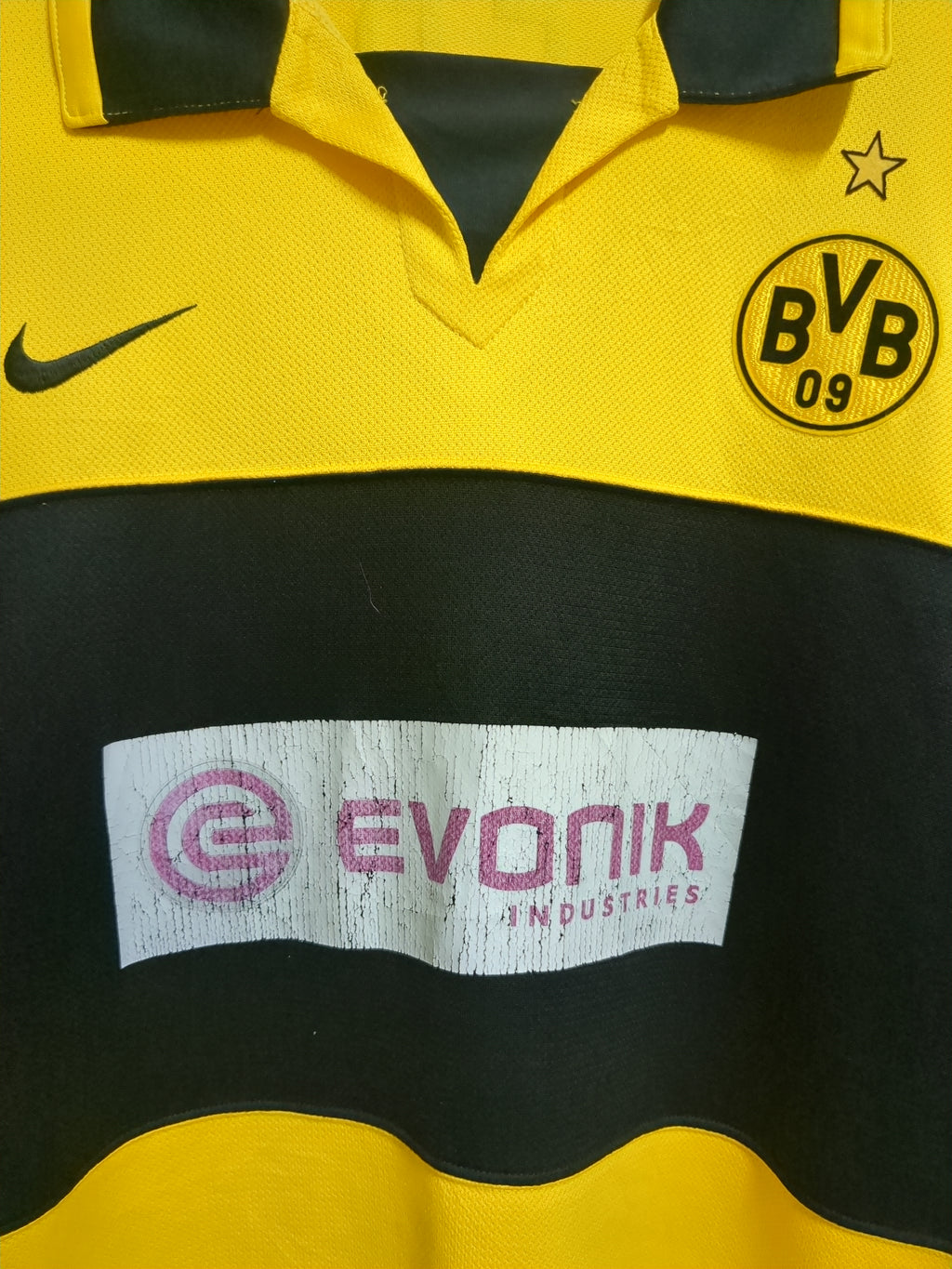 2007-08 Nike Borussia Dortmund Home Shirt #17 Dede - (XL)