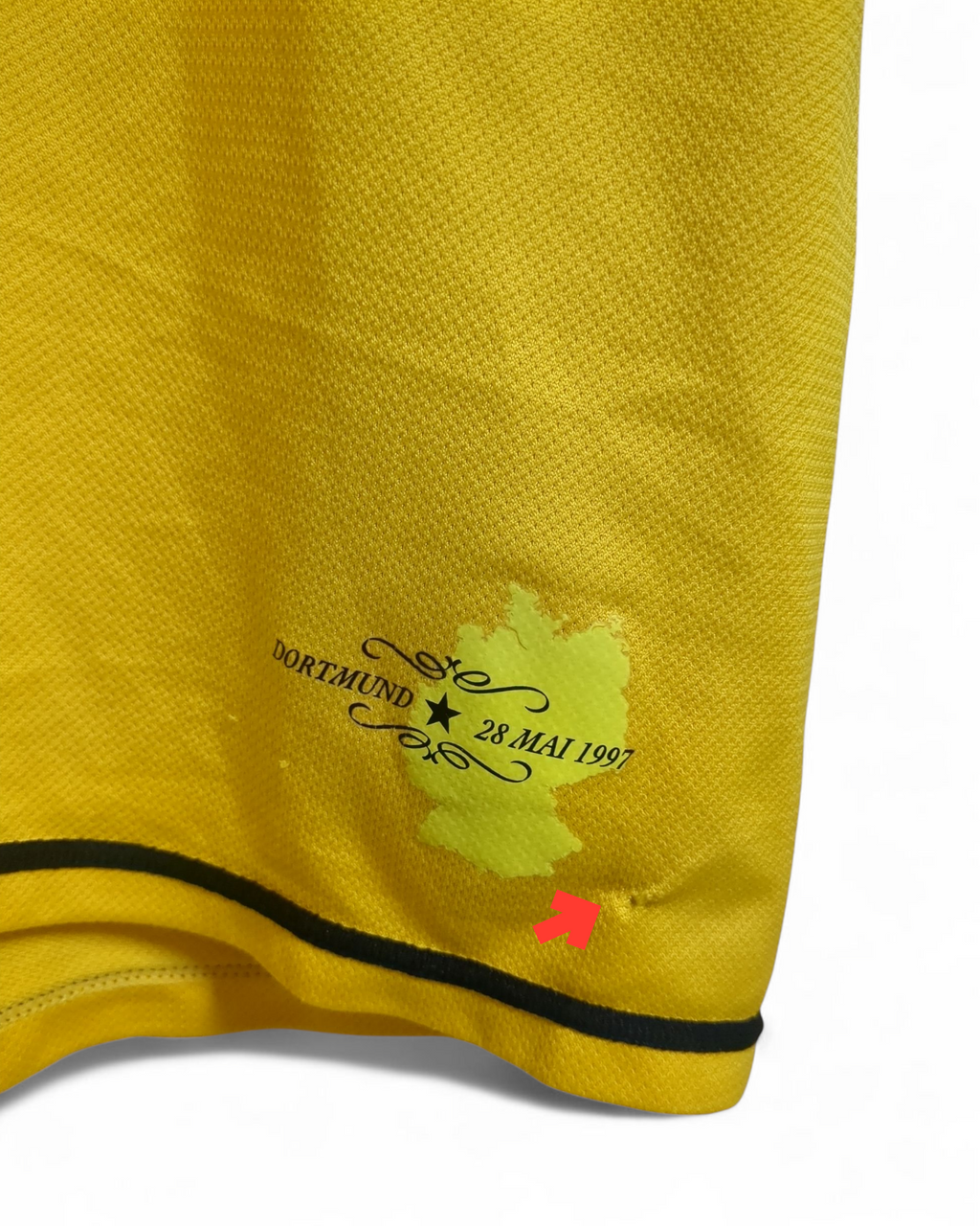 2007-08 Nike Borussia Dortmund Home Shirt #17 Dede - (XL)