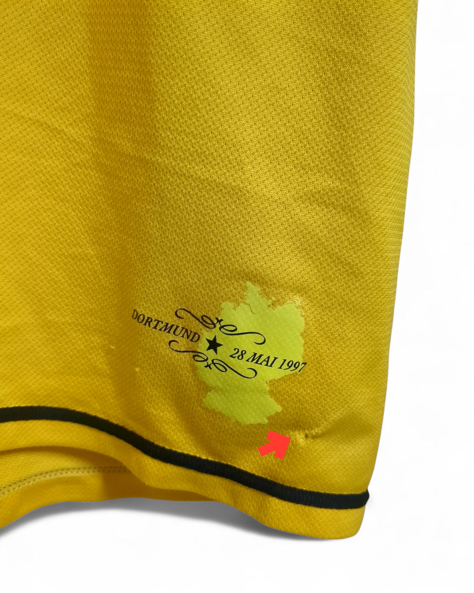 2007-08 Nike Borussia Dortmund Home Shirt #17 Dede - (XL)