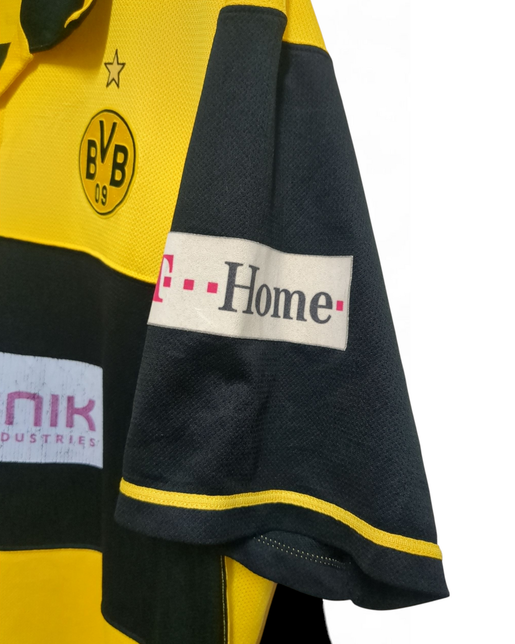 2007-08 Nike Borussia Dortmund Home Shirt #17 Dede - (XL)