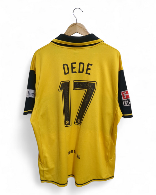 2007-08 Nike Borussia Dortmund Home Shirt #17 Dede - (XL)