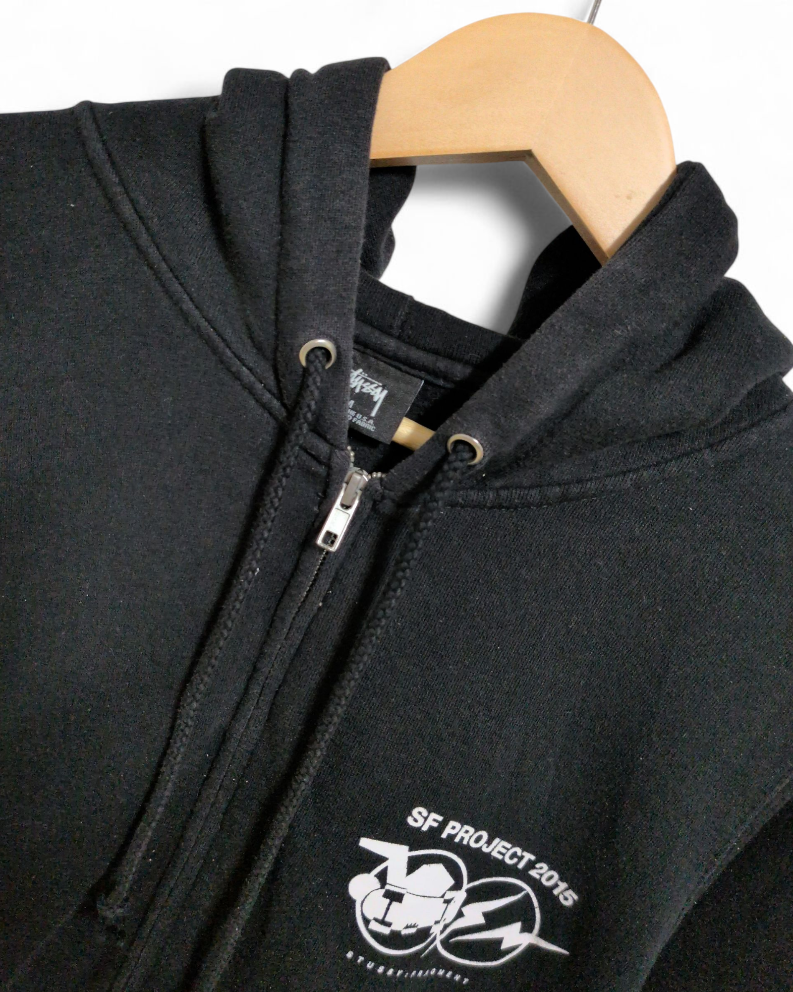 Stussy x Fragment Design SF 2015 Full Zip Hoodie - (M)