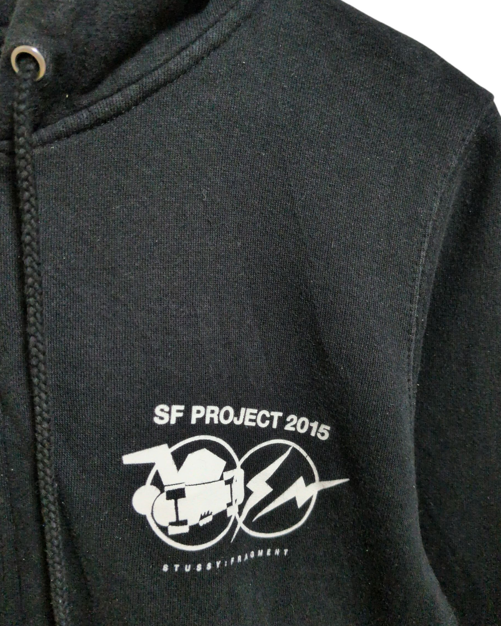 Stussy x Fragment Design SF 2015 Full Zip Hoodie - (M)