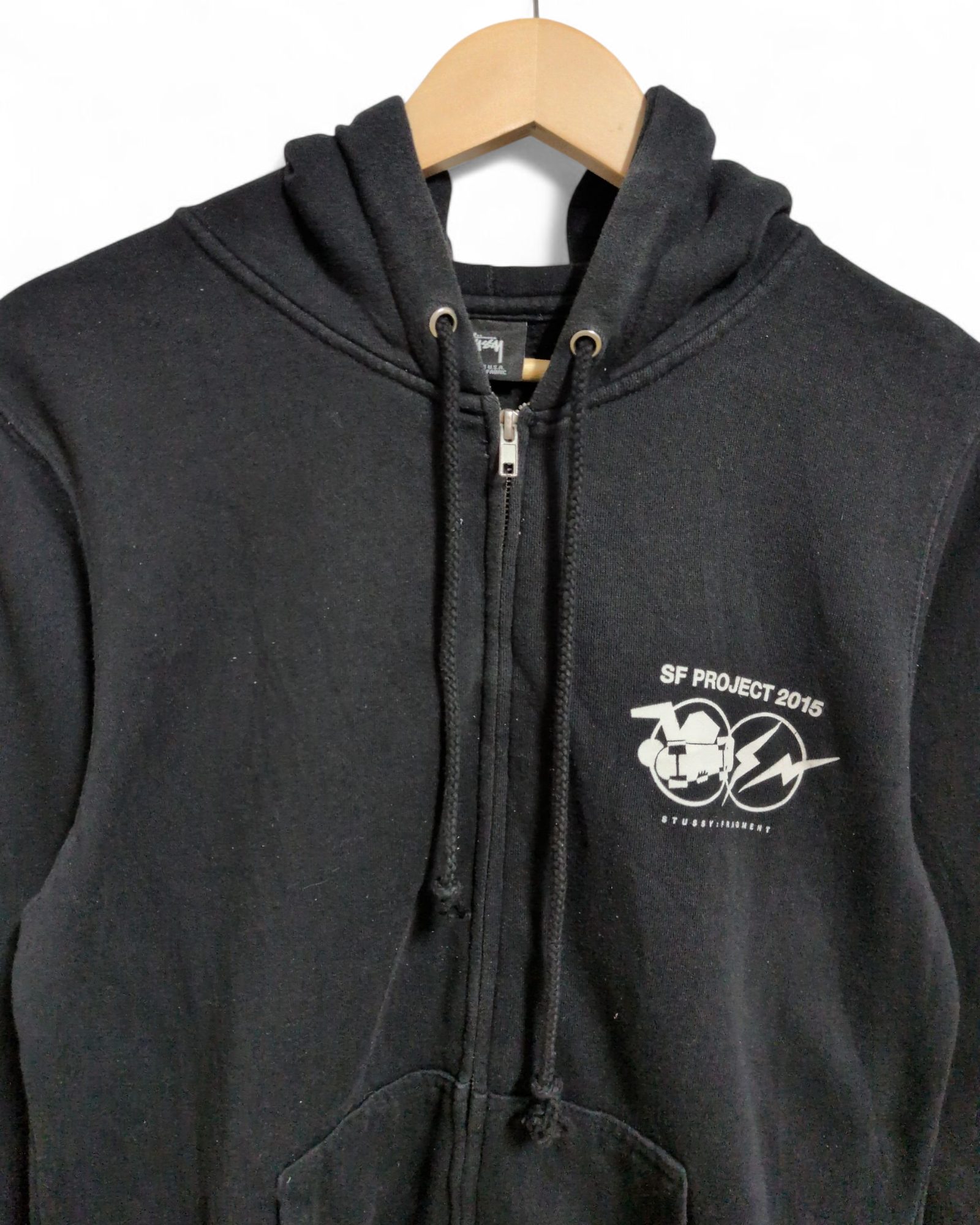 Stussy x Fragment Design SF 2015 Full Zip Hoodie - (M)
