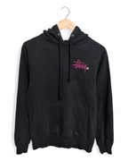 Stussy 00s Basic Logo Hooded Sweatshirt - (M)