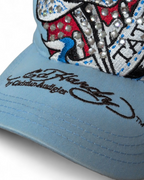 Ed Hardy Skull Christian Audigier Trucker Cap