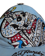 Ed Hardy Skull Christian Audigier Trucker Cap