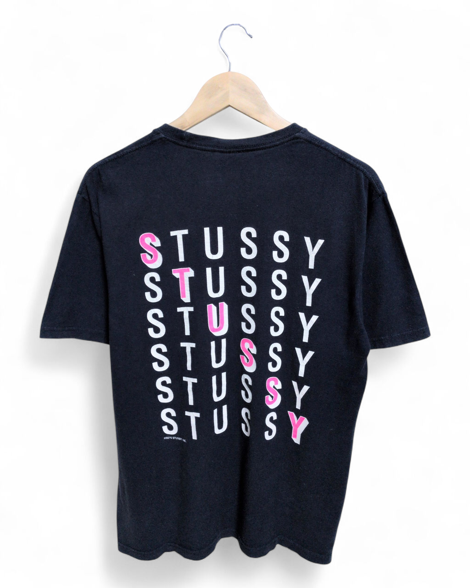 Stussy 2016 Crossword Tee - (M)