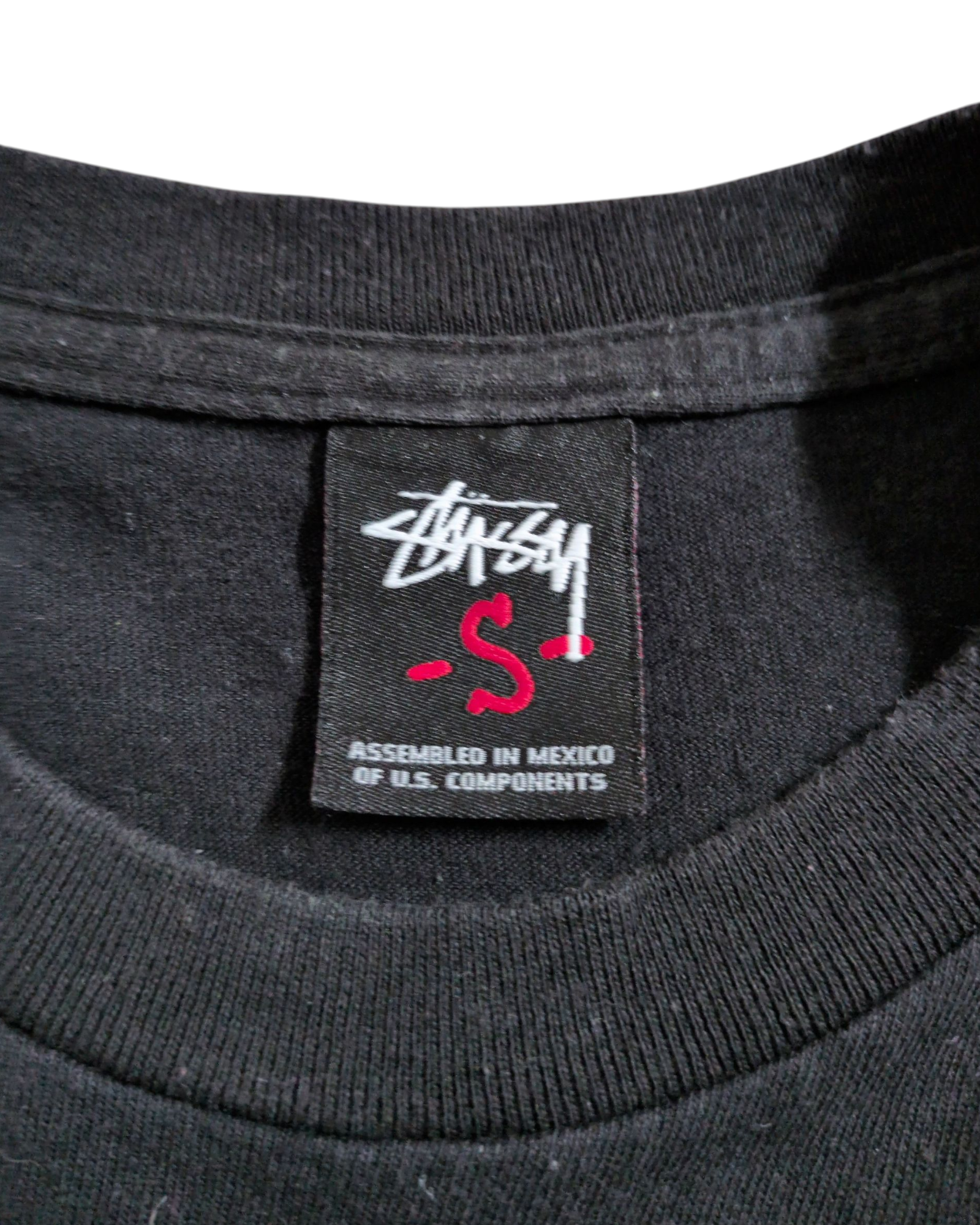 Stussy 00s Neon Logo Tee - (S)