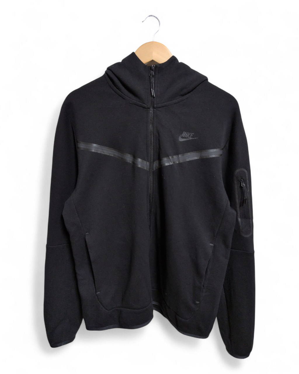 Nike Zip Up Hoodie Black 2011 Nike Sportswear Tech Fleece Full-Zip
