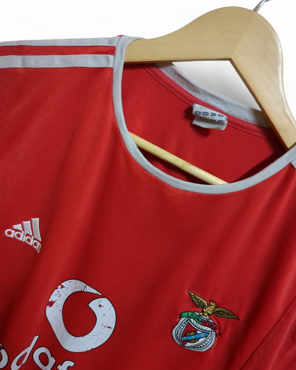 2003-04 Adidas Benfica European Home Shirt - (XL)