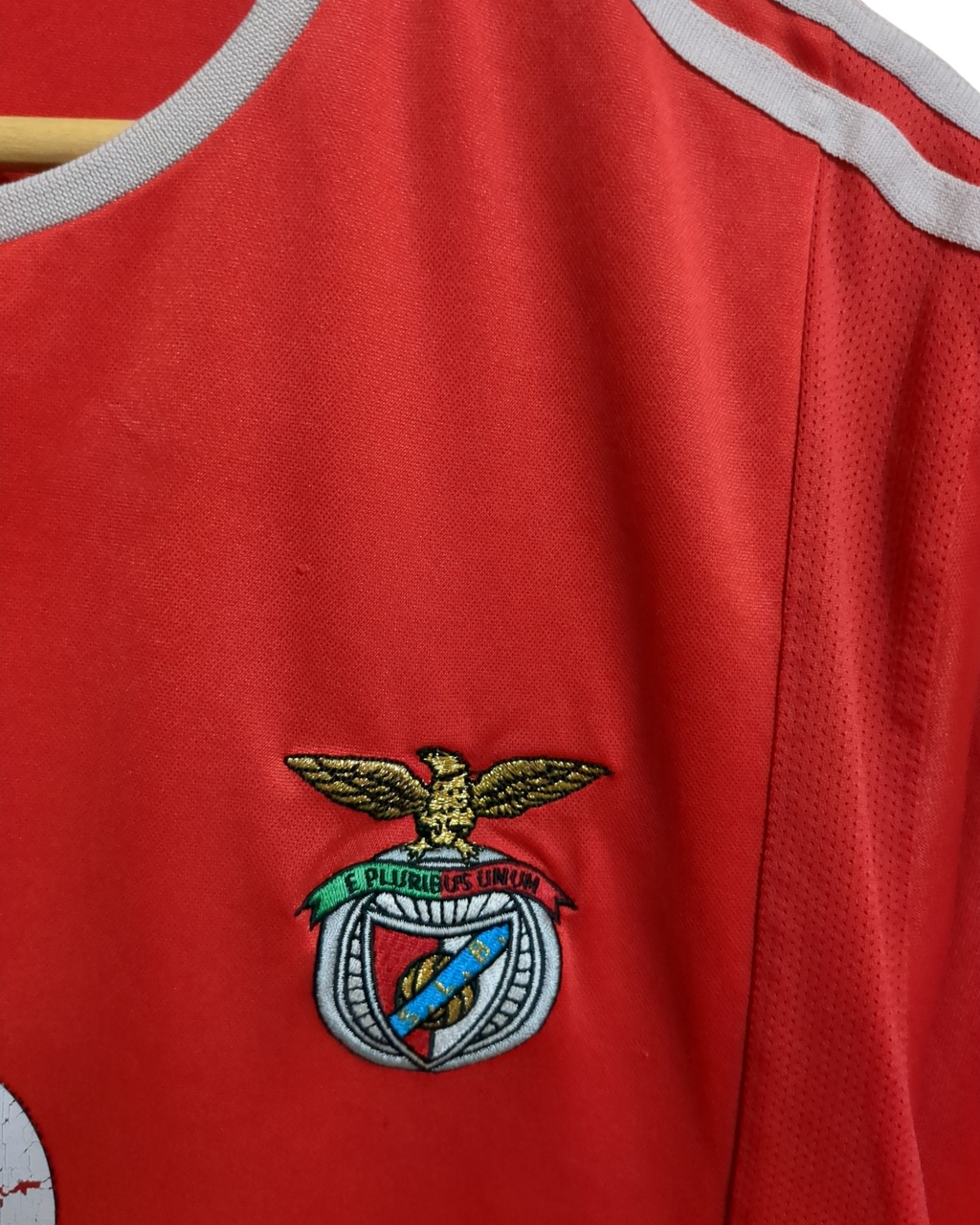 2003-04 Adidas Benfica European Home Shirt - (XL)