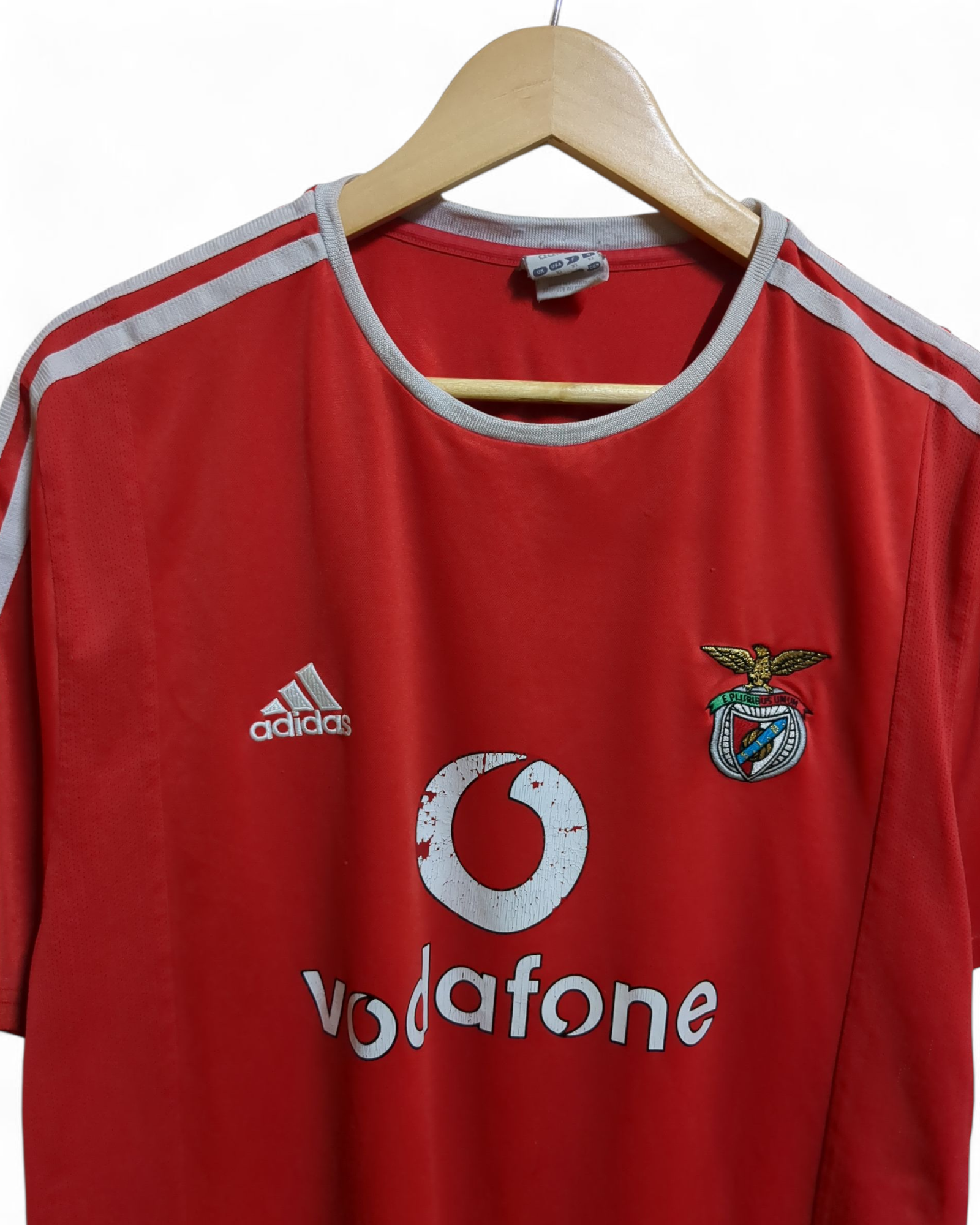 2003-04 Adidas Benfica European Home Shirt - (XL)