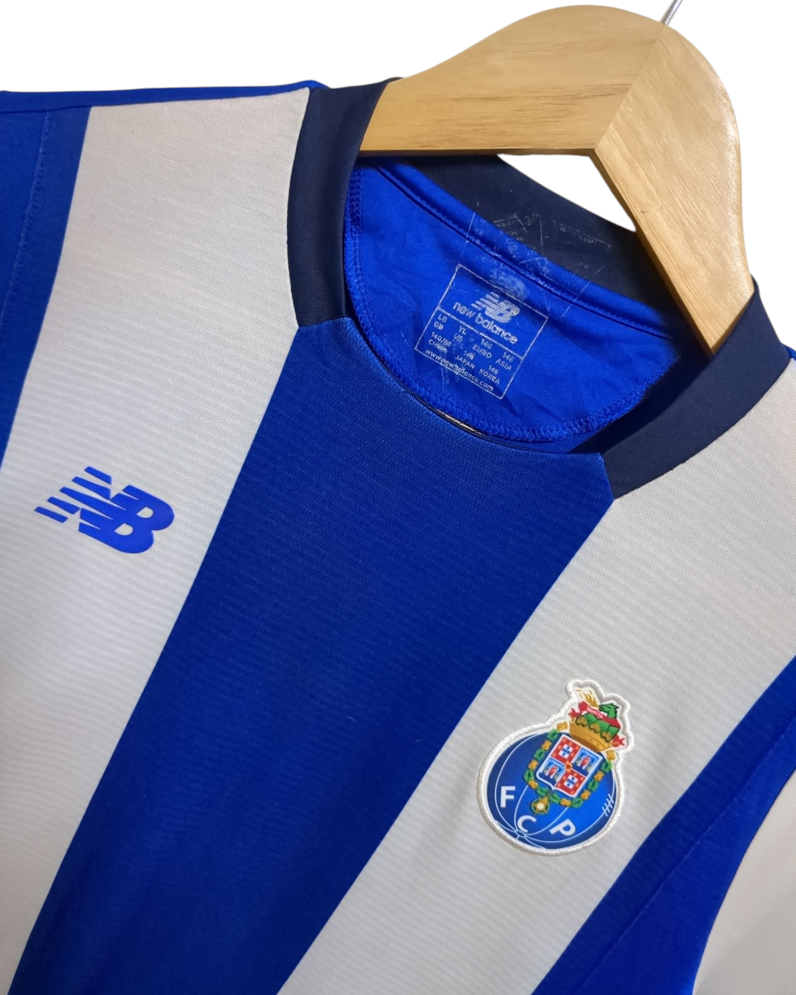 2015-16 New Balance Porto Home Shirt - (S)