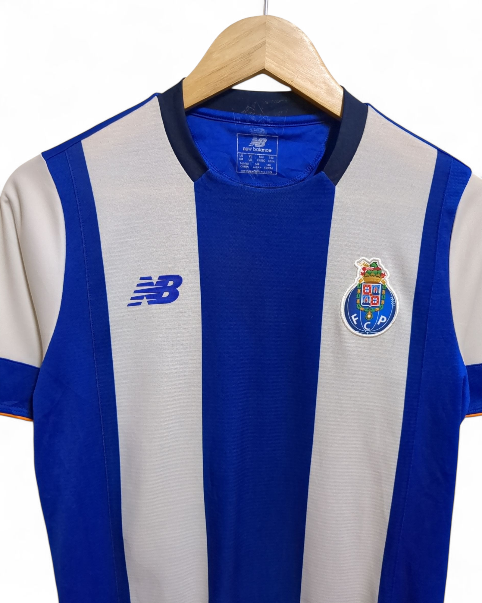 2015-16 New Balance Porto Home Shirt - (S)