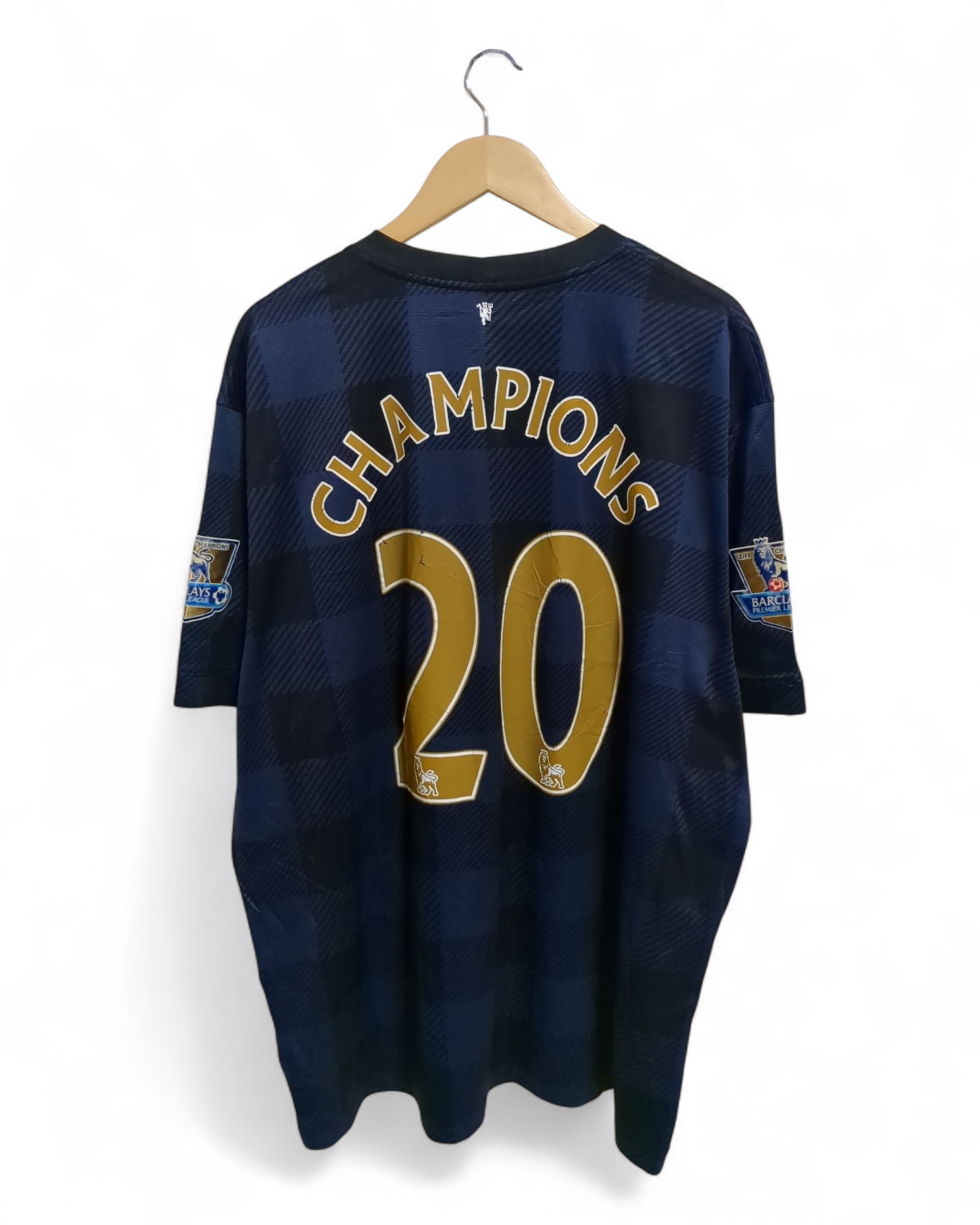 2013-14 Nike Manchester United Champions Away Shirt #20 - (XL)
