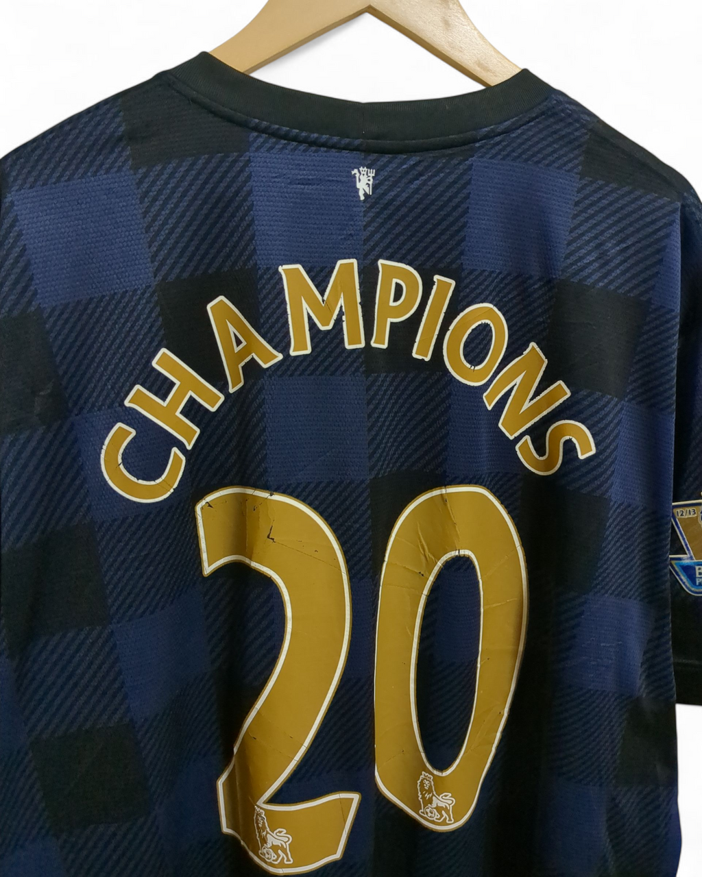 2013-14 Nike Manchester United Champions Away Shirt #20 - (XL)