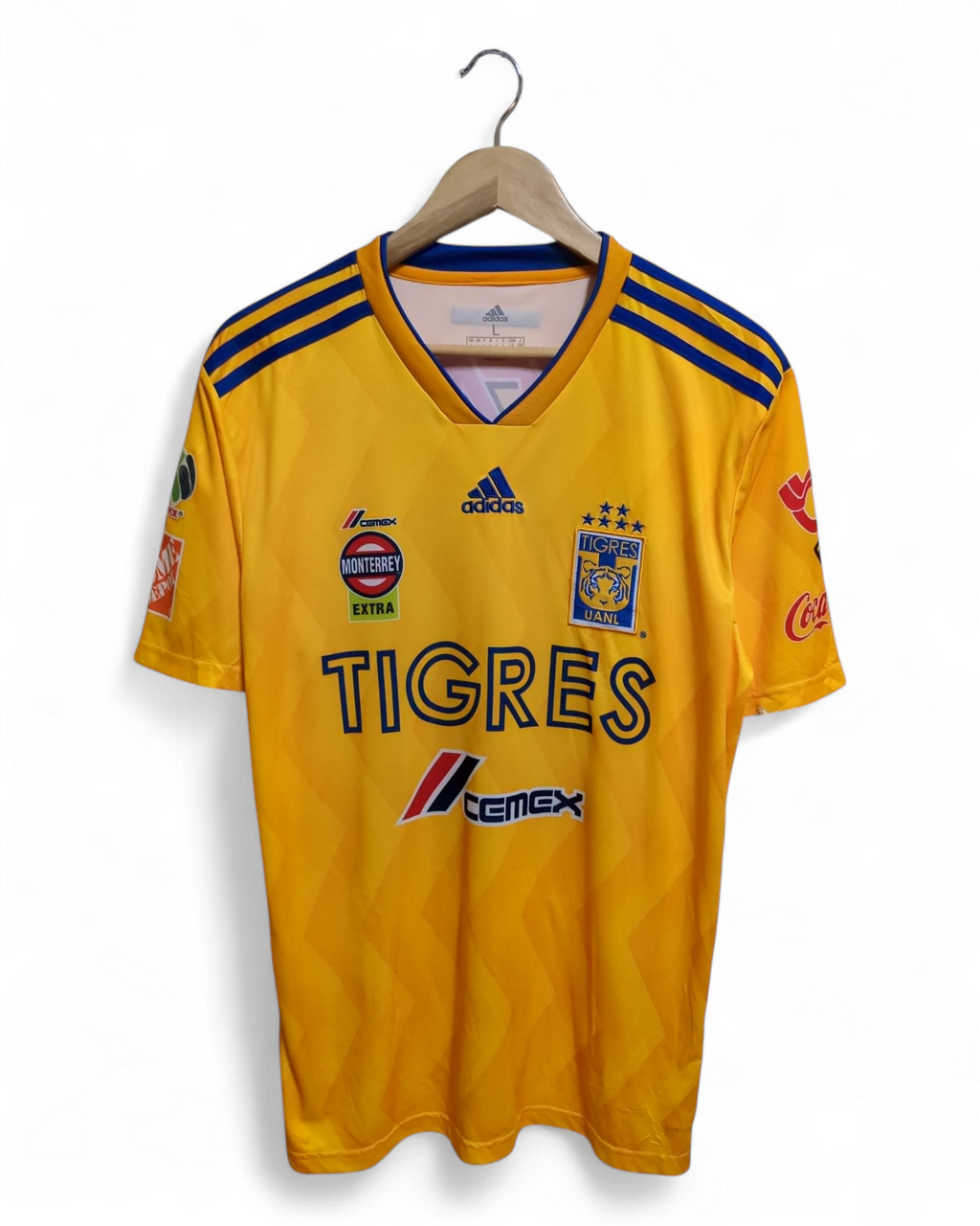 2019-20 Adidas Tigres UANL Home Shirt #10 Gignac - (L)