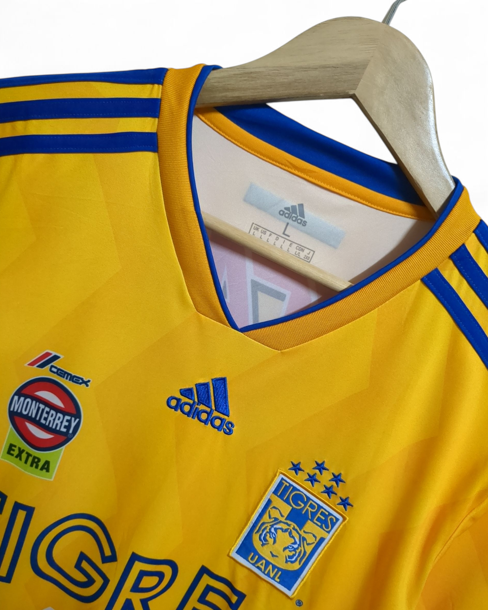 2019-20 Adidas Tigres UANL Home Shirt #10 Gignac - (L)