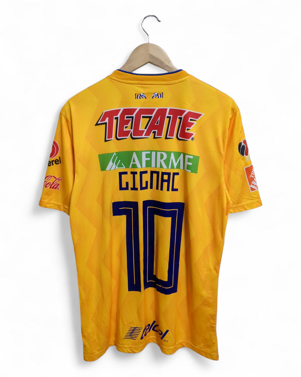 2019-20 Adidas Tigres UANL Home Shirt #10 Gignac - (L)